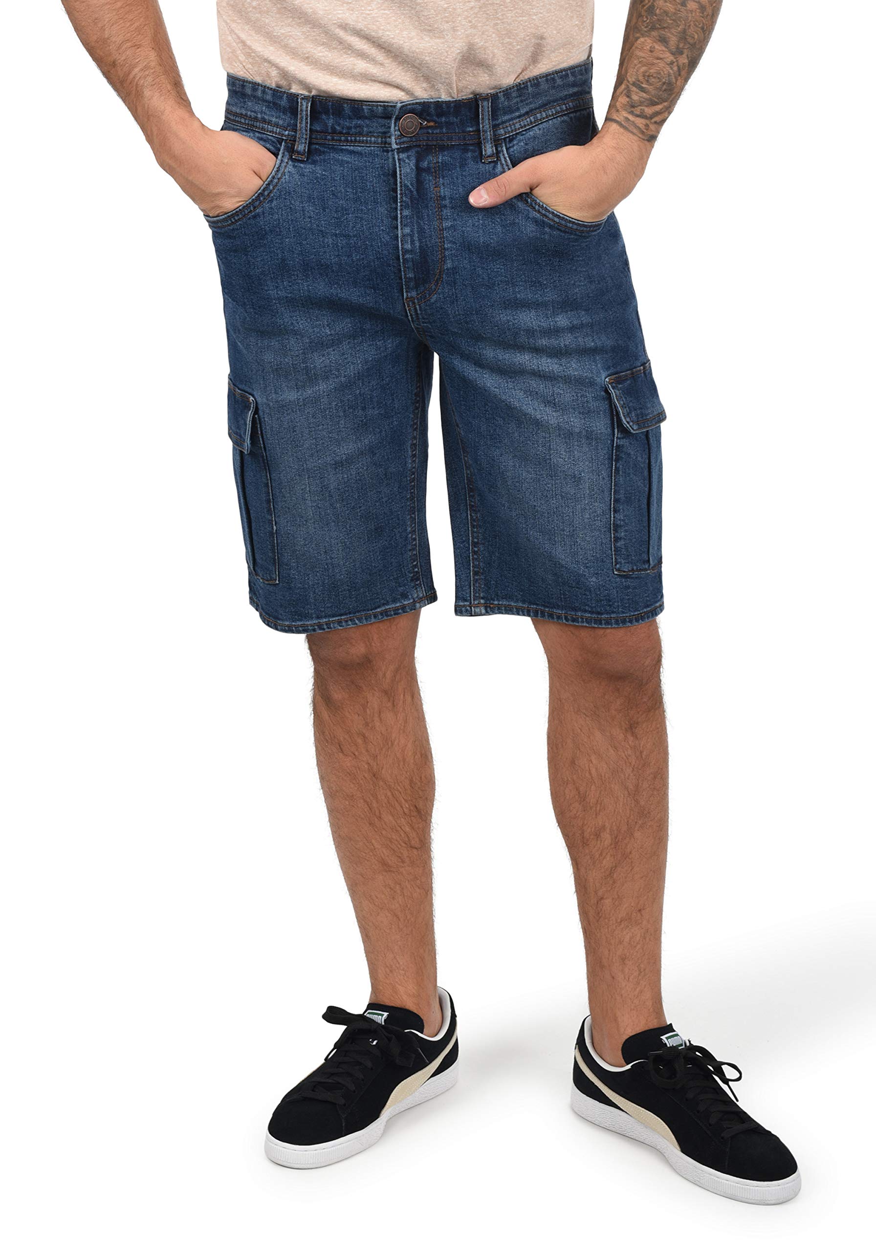 Blend BHJacko Herren Jeans Shorts Kurze Denim Hose