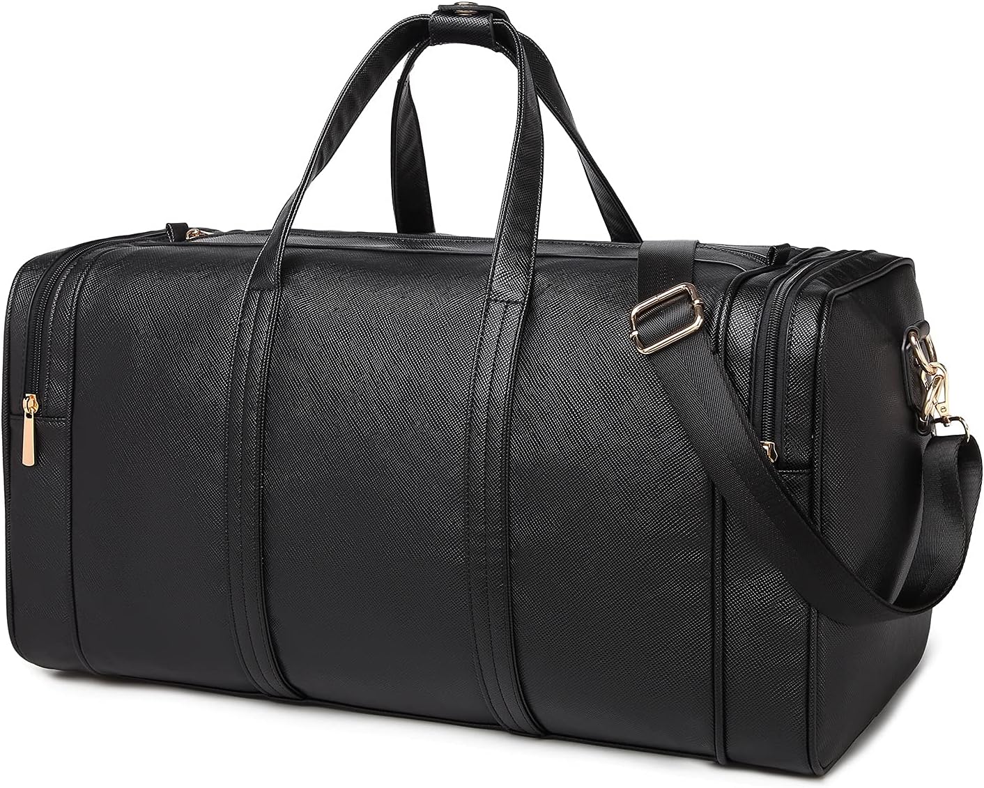 small leather overnight bag