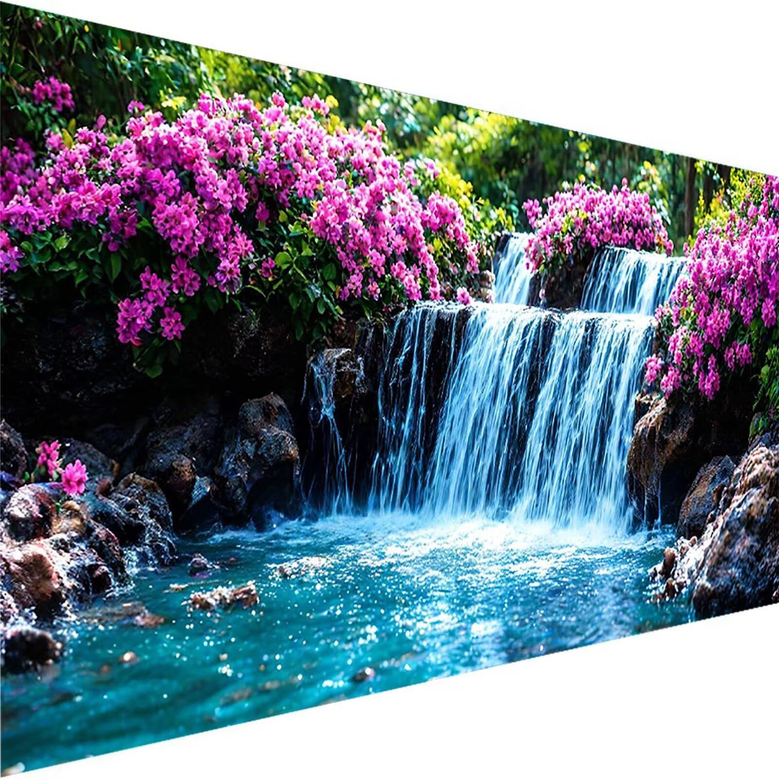 Malen nach Zahlen Kinder Fallen Malen Nach Zahlen Erwachsene, Geschenke für Mädchen Junge Bastelset Set, Malen nach Zahlen Blume | Malen nach Zahlen Ohne Rahmen, (60x120cm) Bastelset Erwachsene Y-I