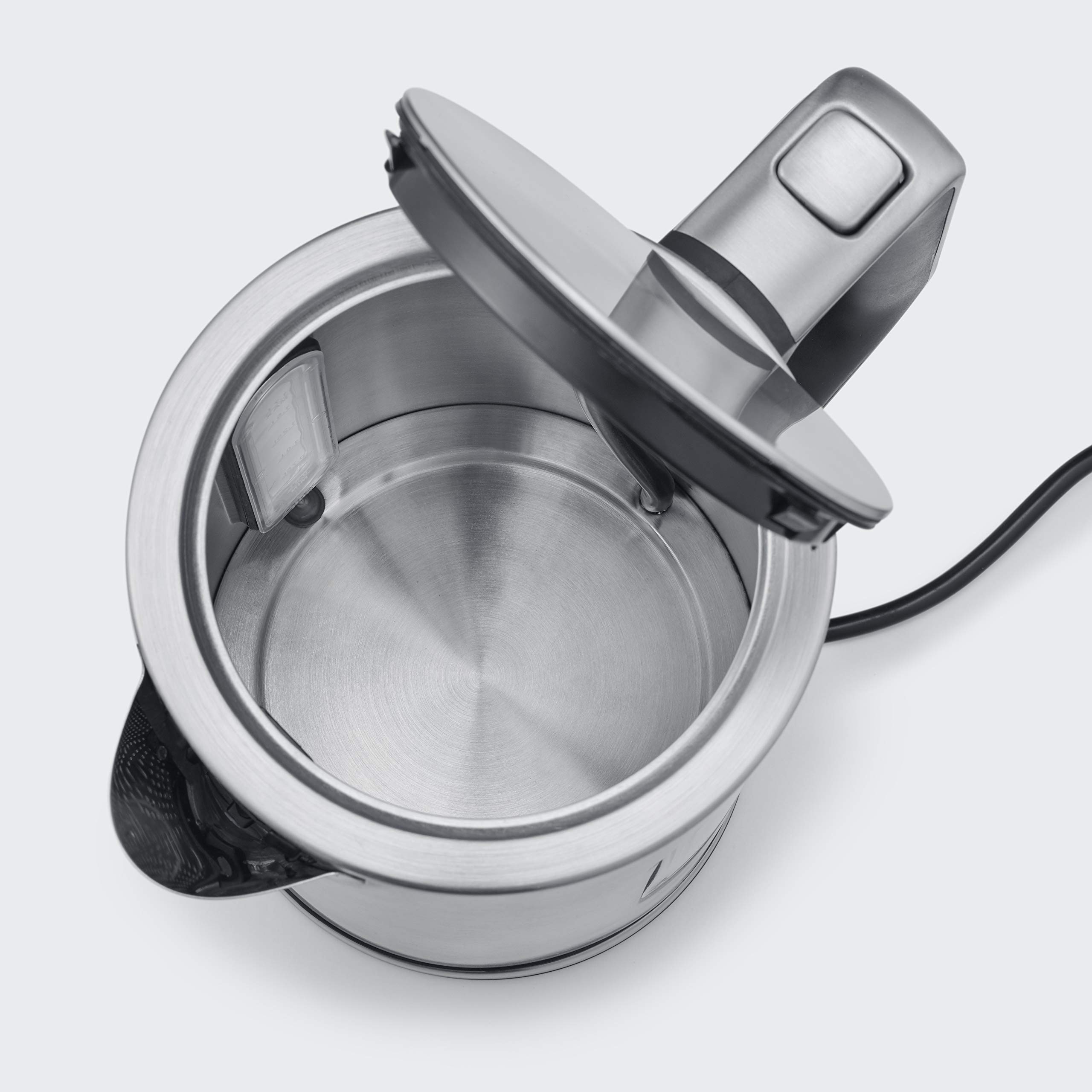 Severin Wasserkocher 1,7L, Wasserstandsanzeige, Edelstahl, 2400W