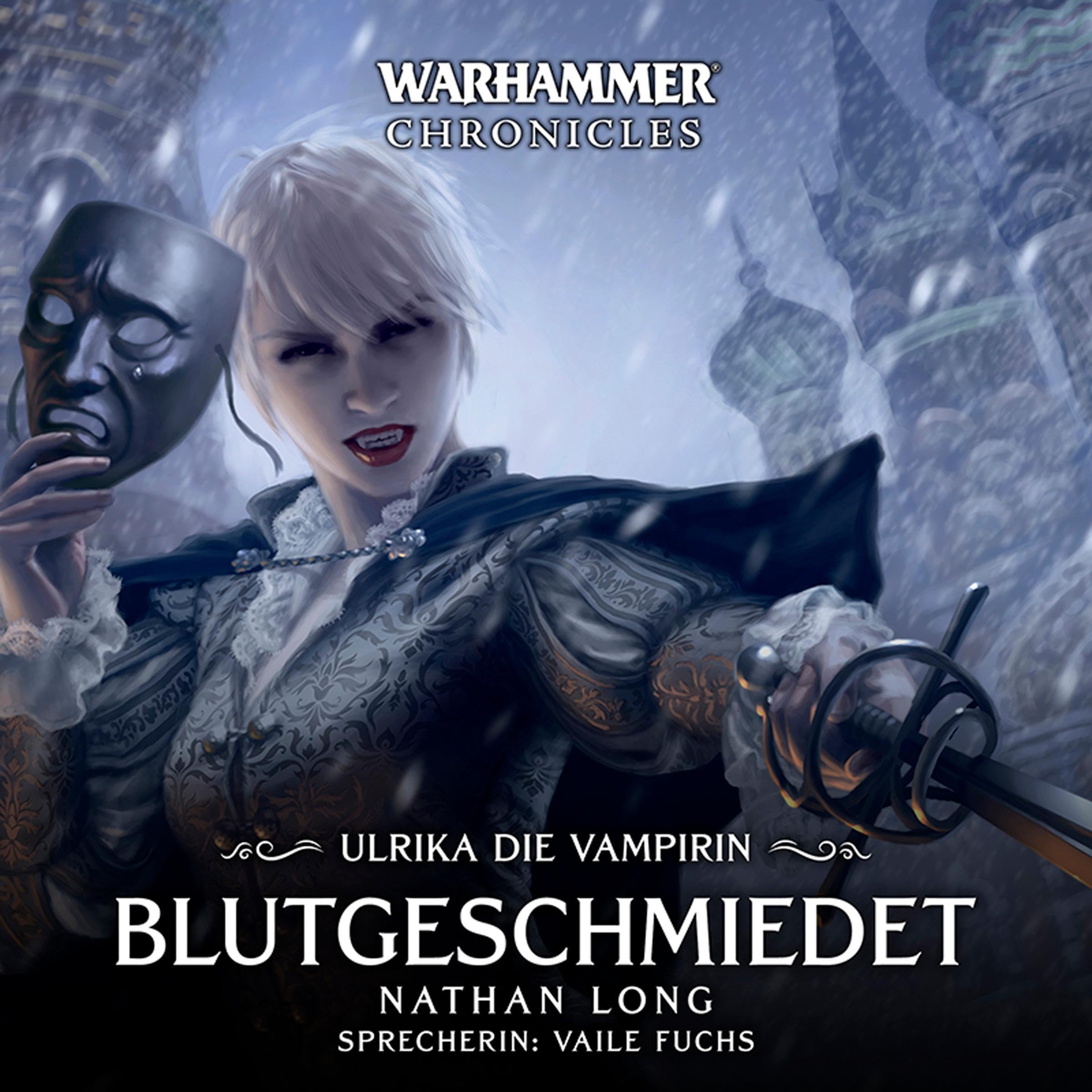 Cover art for Blutgeschmiedet. Warhammer Chronicles