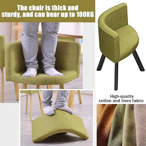 Miniatura 7 de YVYKFZD Oficina Recepción Sala de Club Mesa, Pequeña Mesa de Conferencia, Mesa de Comedor Cuadrada Cocina Mesa de Comedor Nórdico Mesas y Sillas Bar