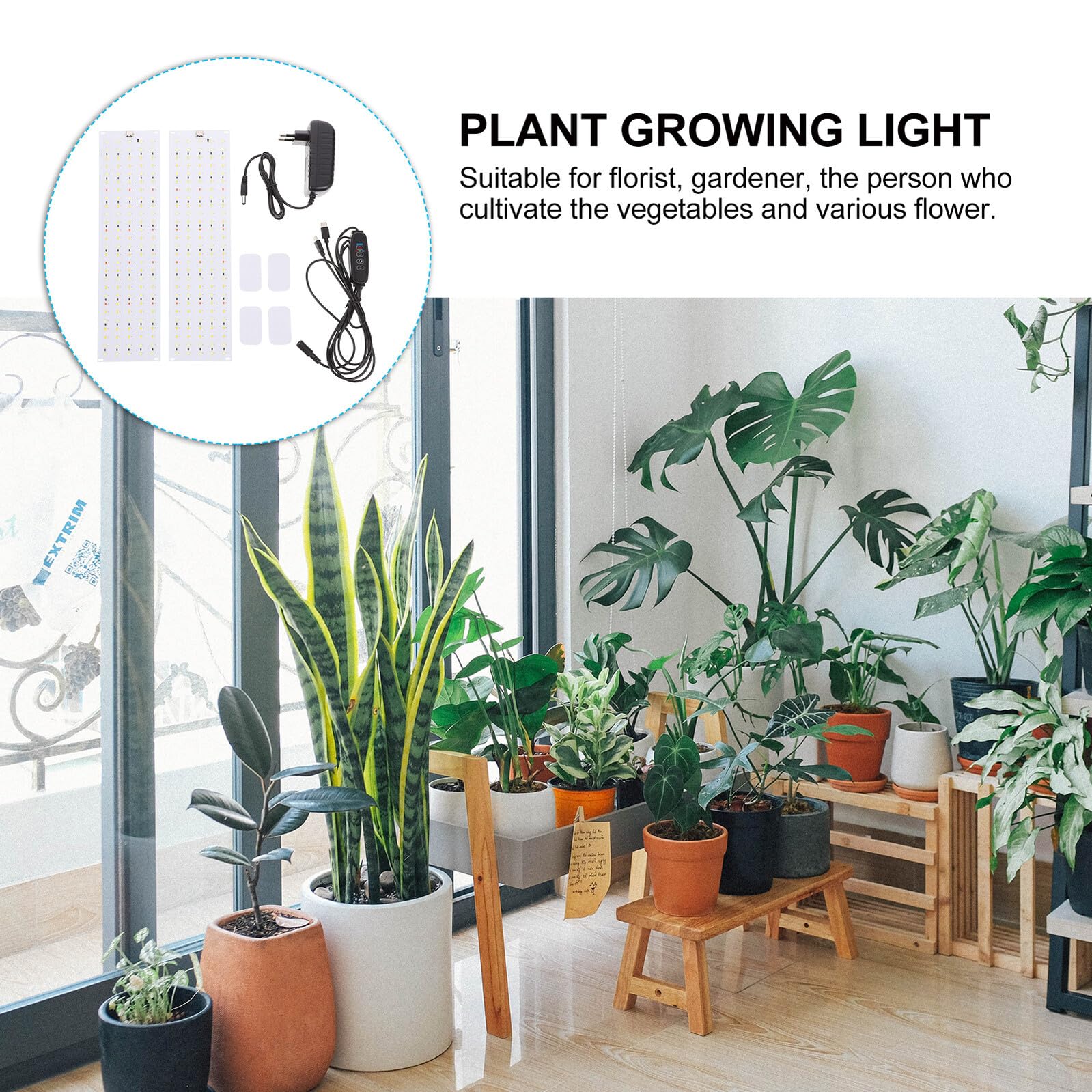 LED Pflanzenlampe 20w 700lm 1 Satz aus Aluminiumlegierung
