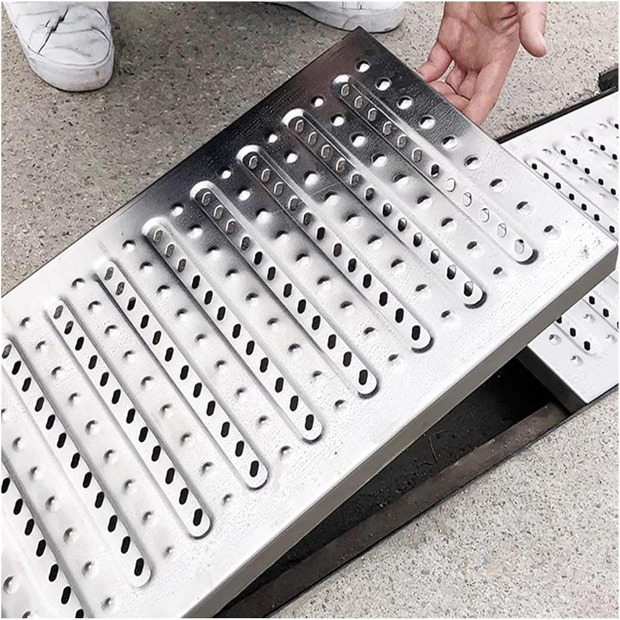 Metal Channel Drain Grate for Kitchen Garden Patio