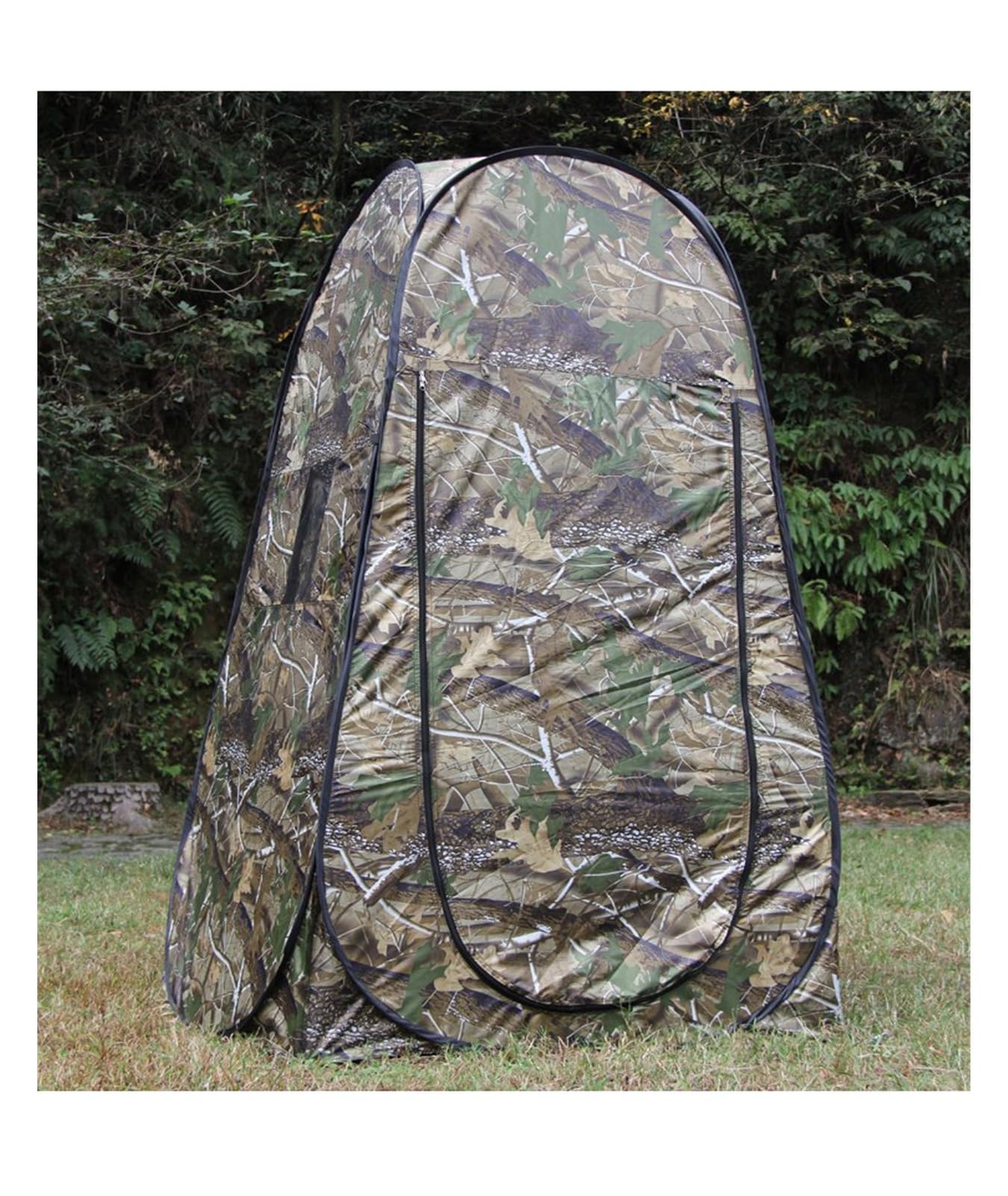 ZGYDNM Automatic Pop Up Tent Bath Moving Toilet Shower Photography Change Room Dressing Beach Hunting Fishing Outdoor Camping Tent Change Clothes Tent (Color : Camouflage, Size : 1)
