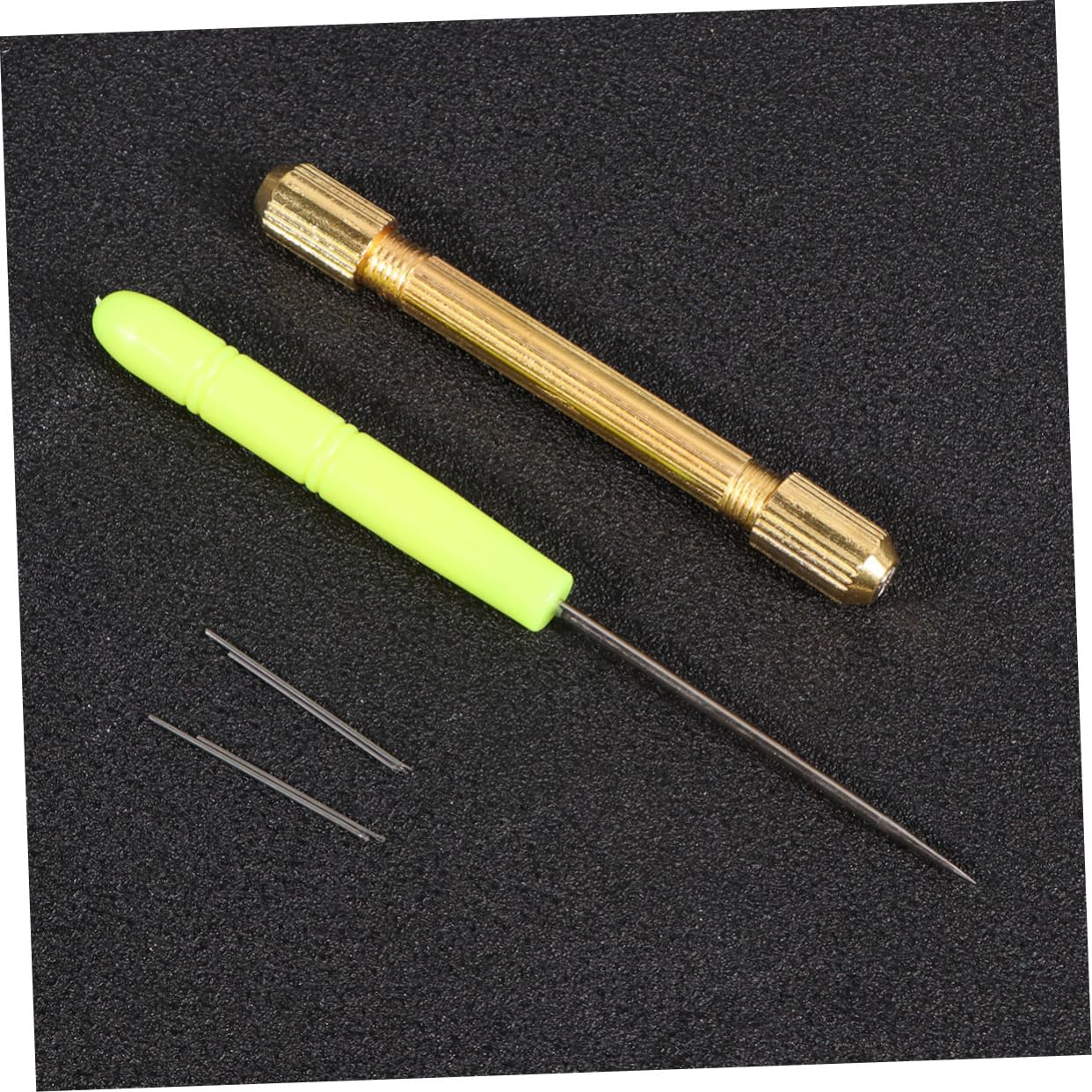NUOBESTY Agujas De Tejer 18 Piezas herramienta de extensión de cabello aguja de crochet de silicona aguja de ganchillo de microtamaño constituir peluca cuero falso tejer bebé