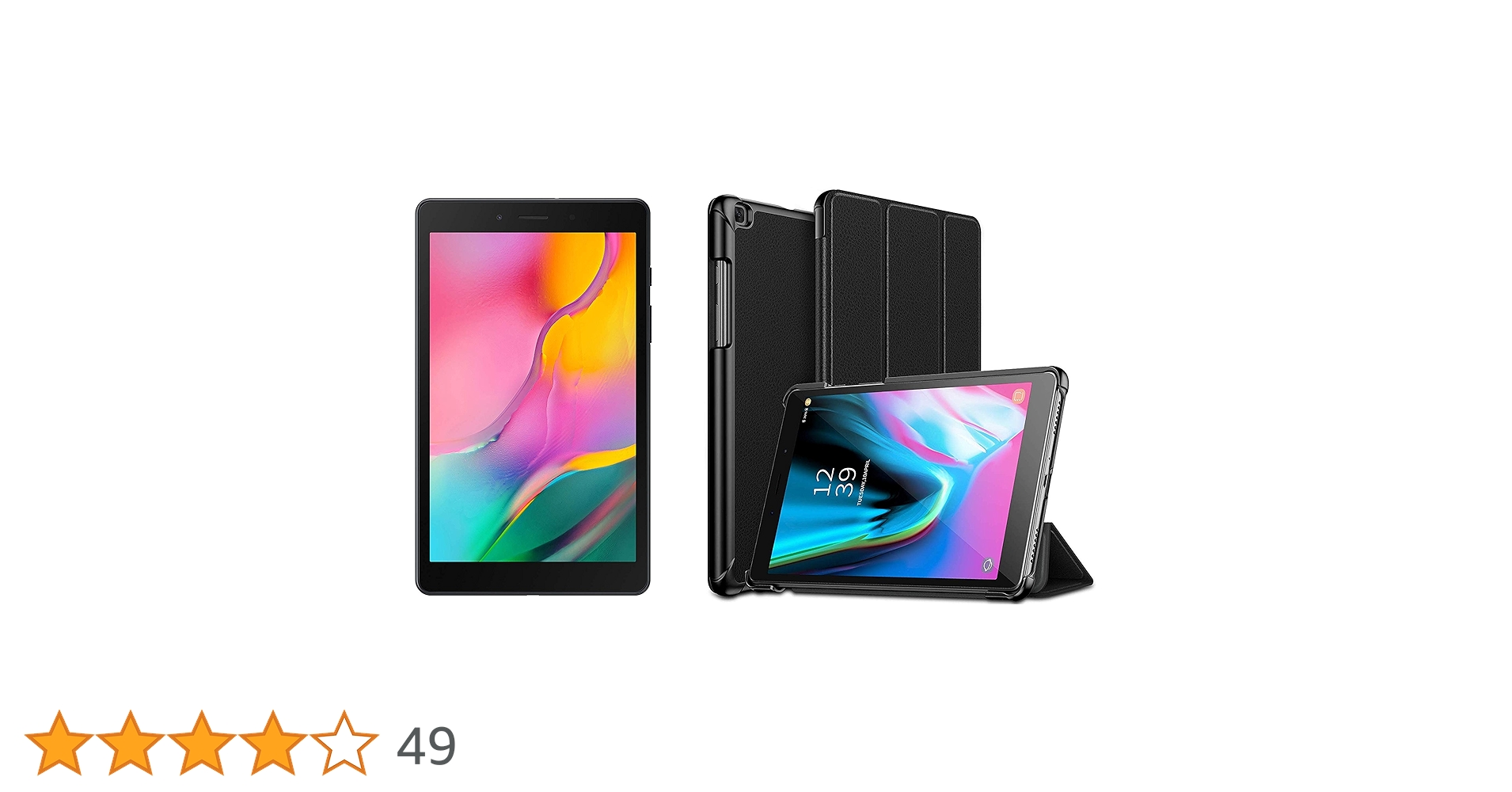 Galaxy Tab A 8.0 ブラック Samsung Galaxy Tab A 8.0 (Black, 2GB RAM, 32GB Storage) WiFi + 4G
