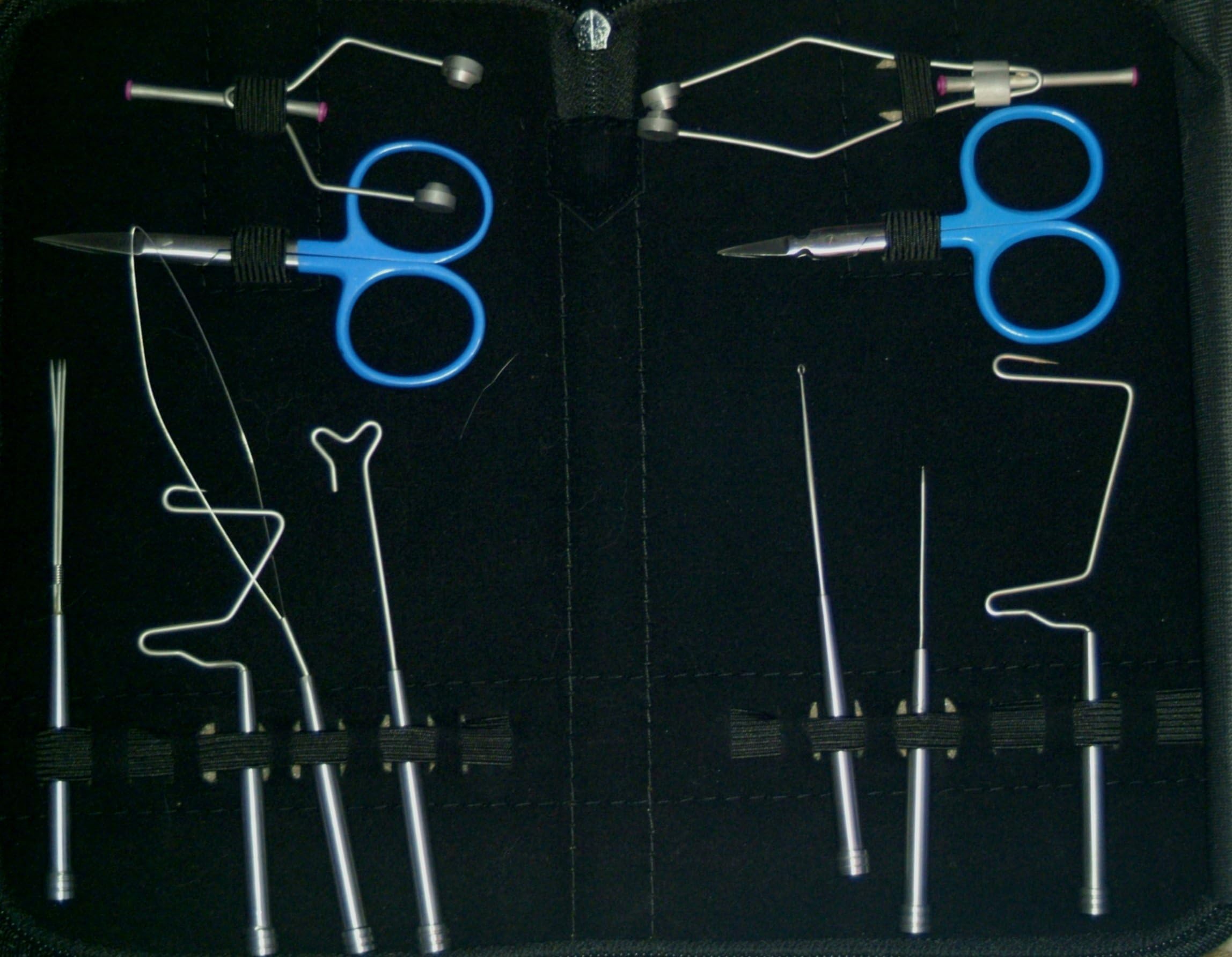 FFS Eleven Tool Stainless Steel Complete Fly Tying Tool Kit