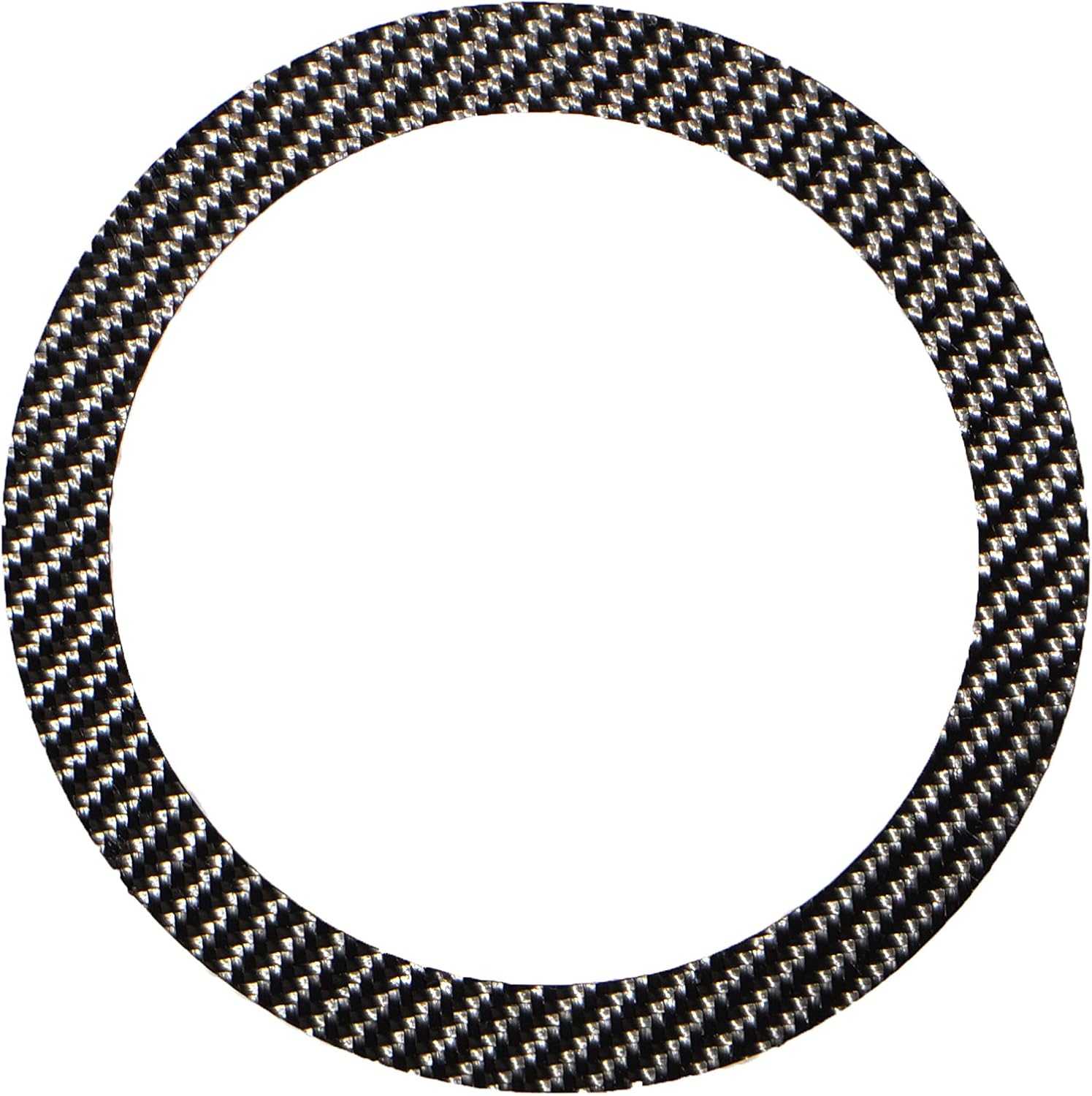 TufSkinz | Fuel Door Ring Accent Overlay - Compatible with 2007-2018 Jeep Wrangler JK - 1 Piece Kit