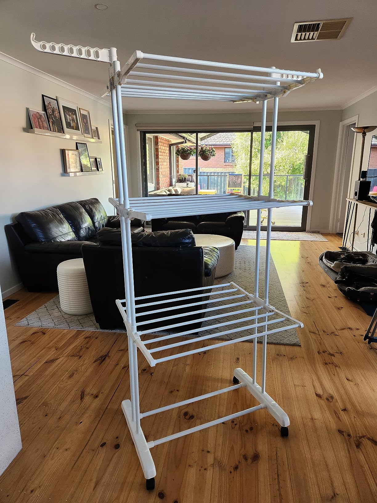 Voilamart Clothes Airer 3 Tier Foldable Laundry Drying Clothes Rack