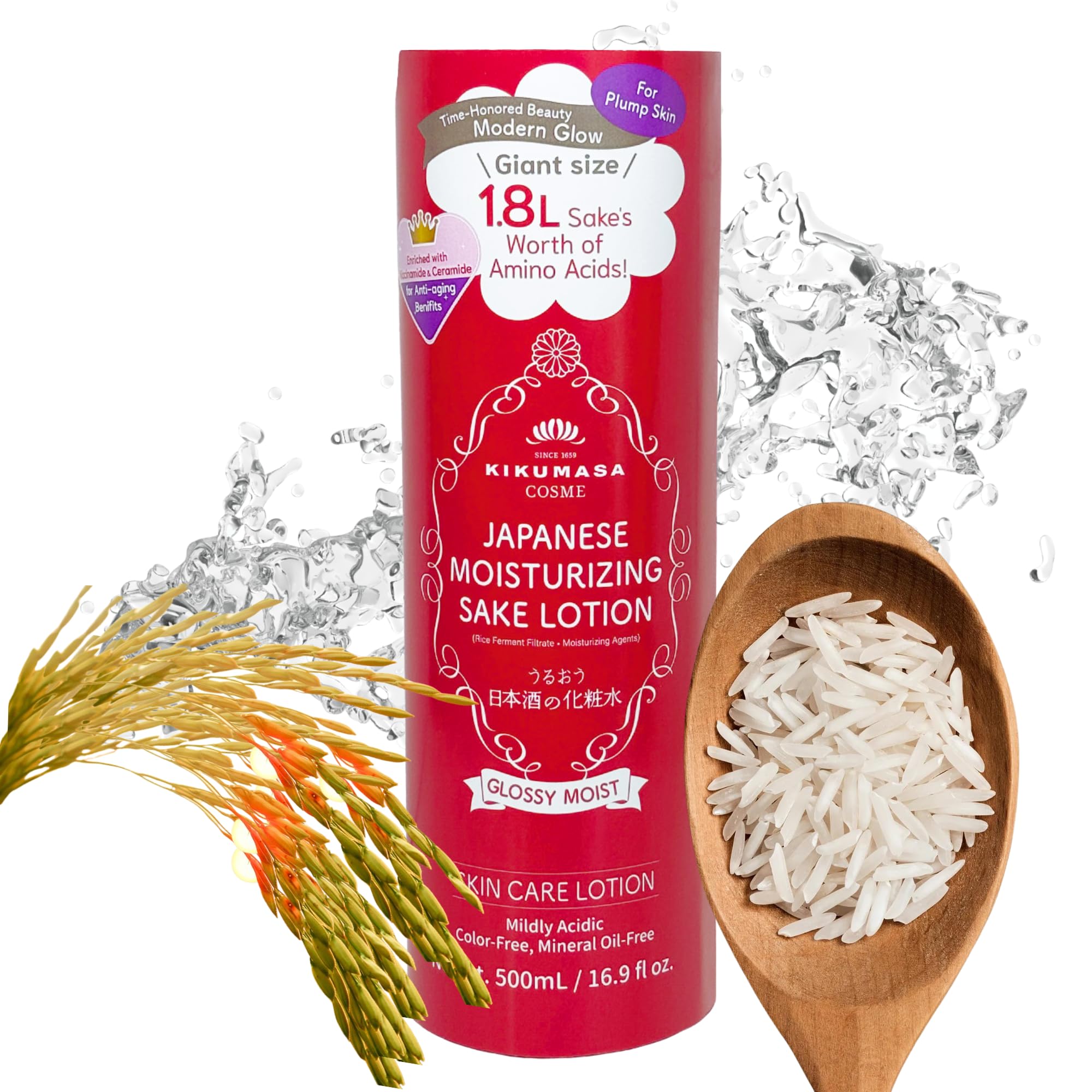 Amazon.com: Kikumasamune 2-in-1 Natural & Hydrating Facial Toner +