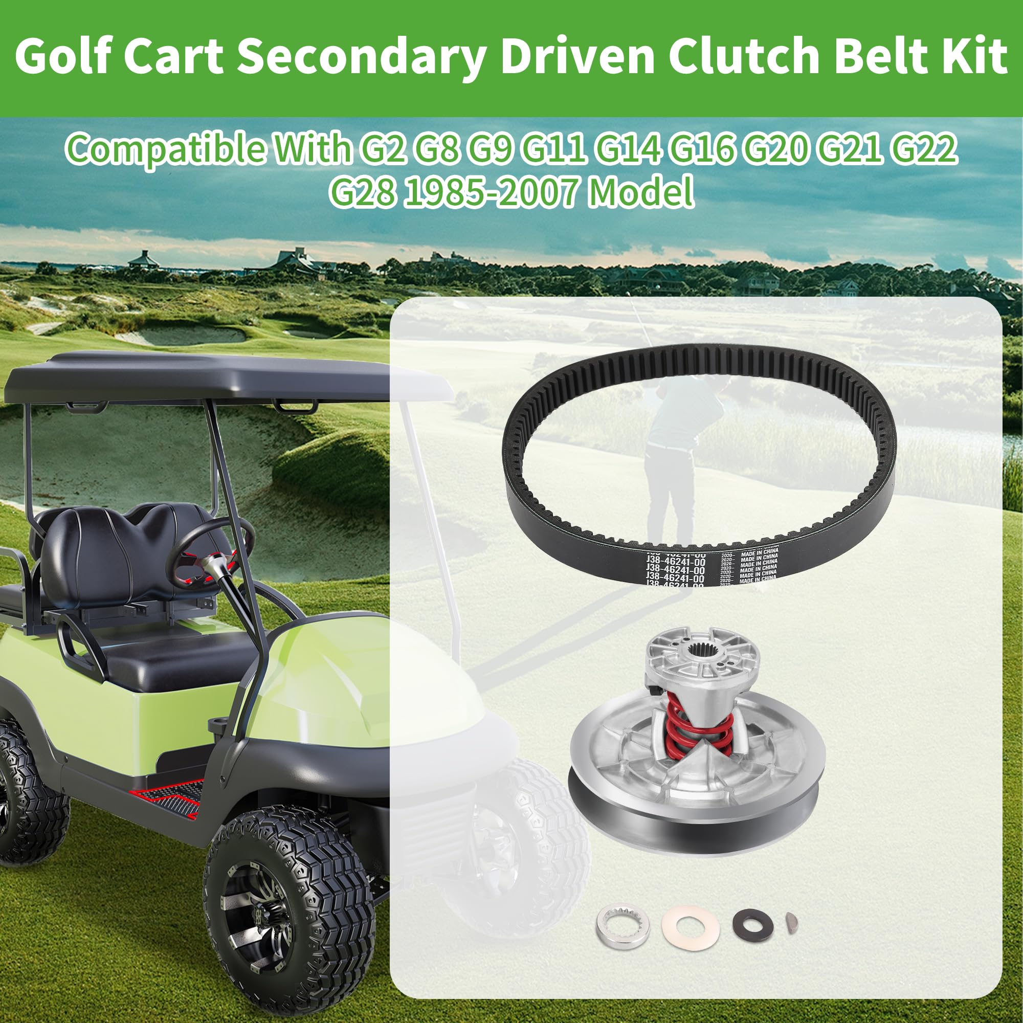 ジムウェイ アタッチメント2点セット Amazon.com : 10L0L Golf Cart Torque Driven Clutch with Belt