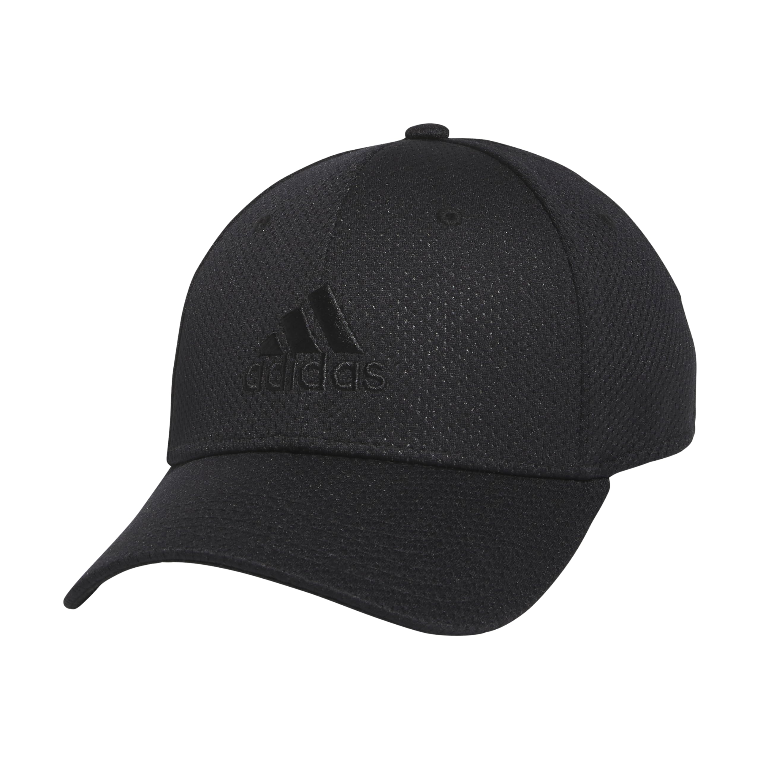 adidas Mens Zags 2.0 Structured Mid Crown A-Flex Stretch Fit HatBaseball Cap