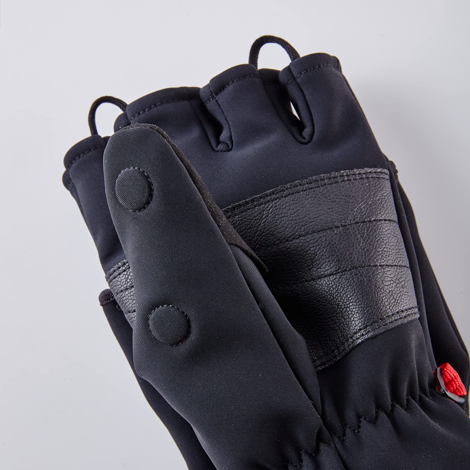 OOZi Guantes de invierno para hombre y mujer, guantes para pantalla táctil, guantes cálidos a prueba de viento, guantes de trabajo para senderismo, correr, ciclismo, viajes en coche