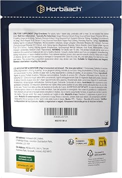Turmeric Extract with Ginger and Black Pepper 1500 mg - 1 Year Supply
