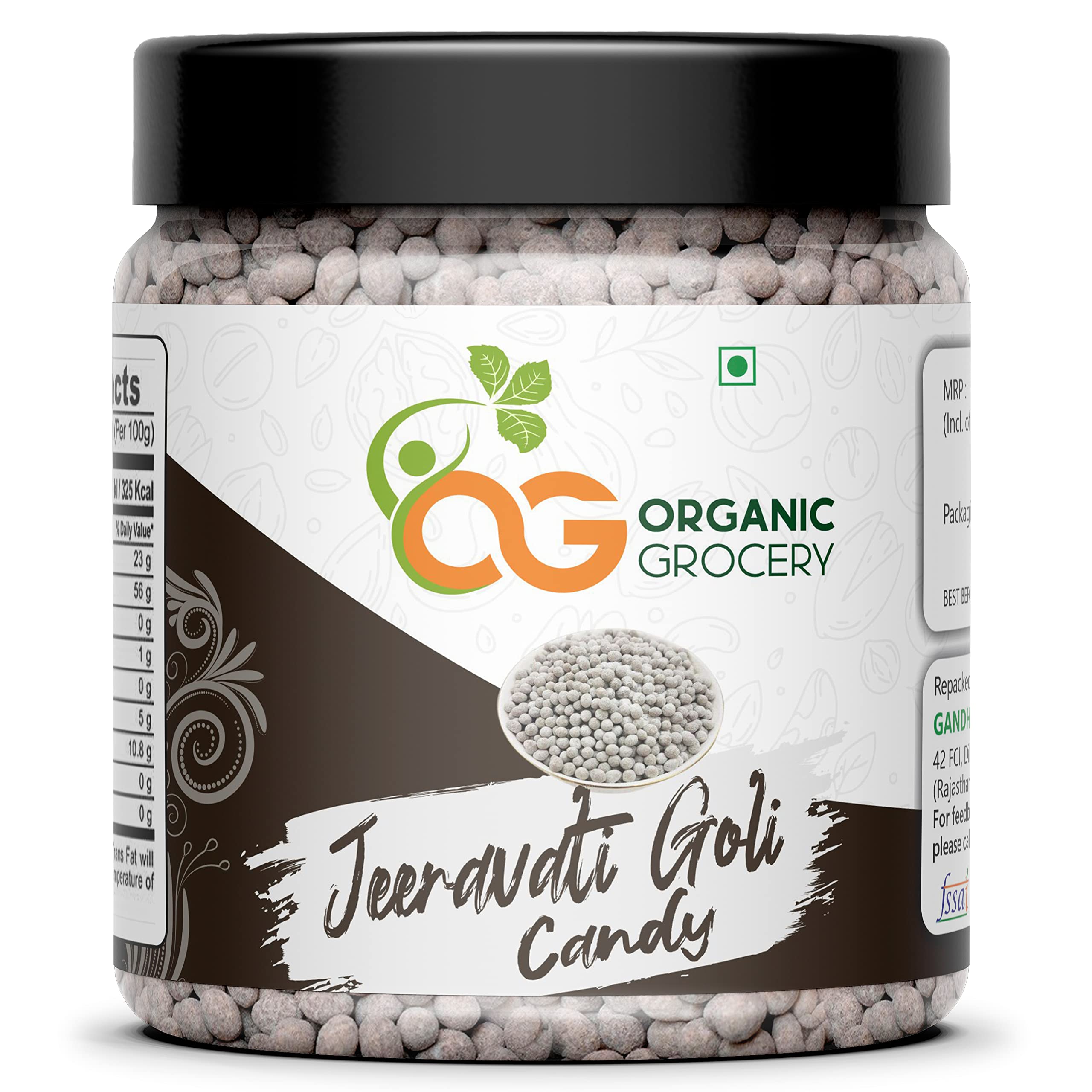 Organic Grocery Home Made Churan Jeera Goli Mukhwas/Khatti Meethi Goli, 400g [JAR Pack] (B0BC5TKKH7) Amazon Price History, Amazon Price Tracker