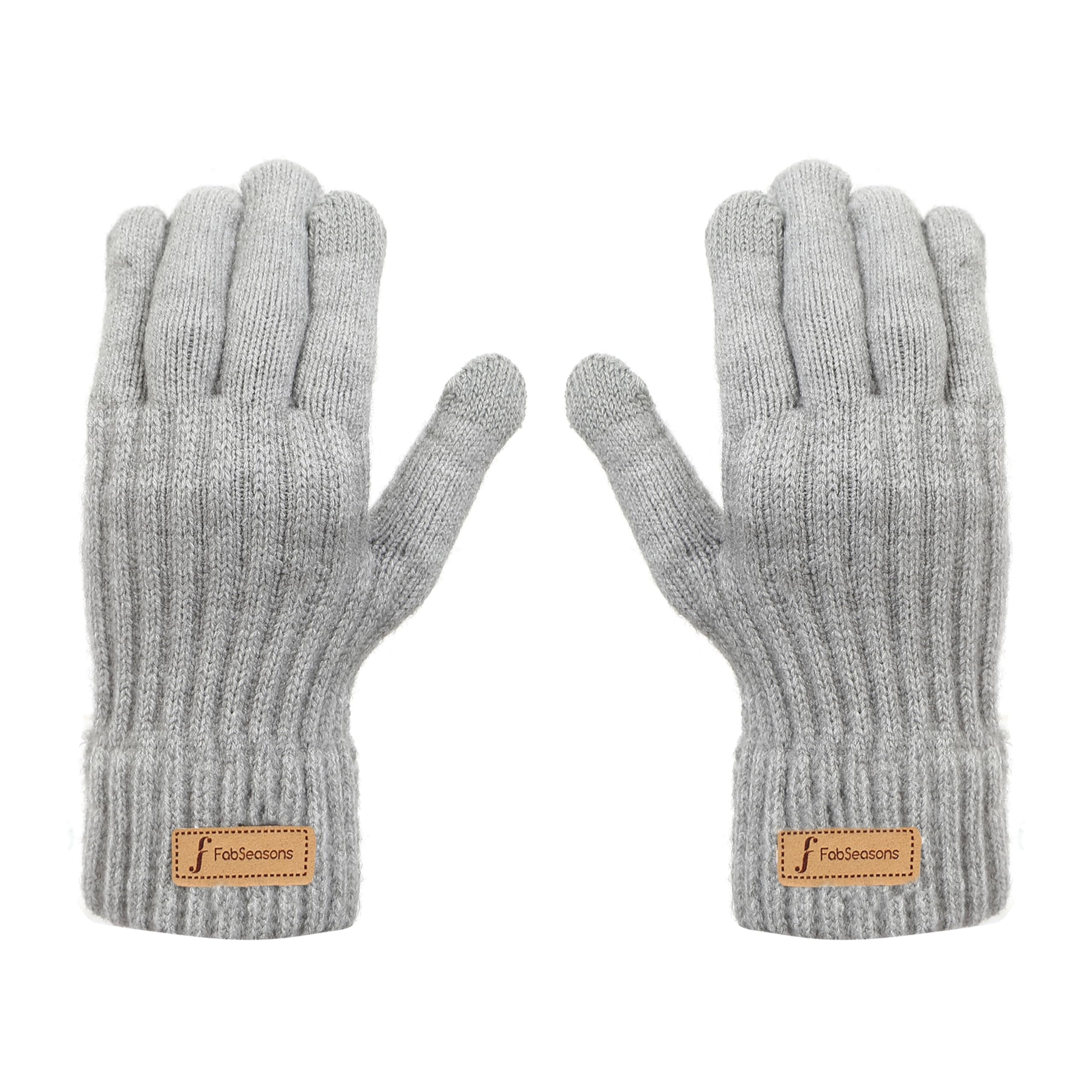 Unisex Winter Gloves for Men & Women - Touchscreen Compatible, Warm & Washable Acrylic Gloves for Cold Weather-image-41