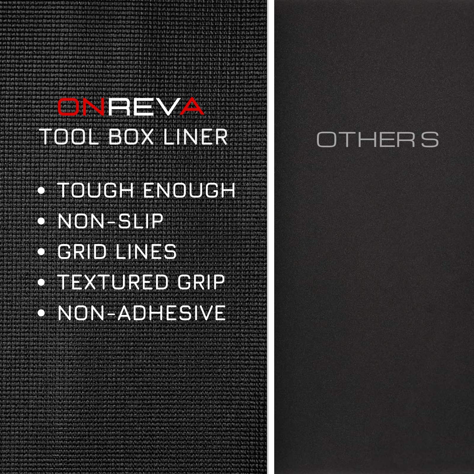 Buy ONREVA Tool Box Liner, Professional Toolbox Drawer Liners 24 inch