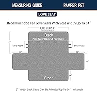 Vista 7 de Brilliant Sunshine Funda de sofá de retazos con diseño de corazón de amor burdeos, funda acolchada para sofá de dos plazas de 54 pulgadas de ancho