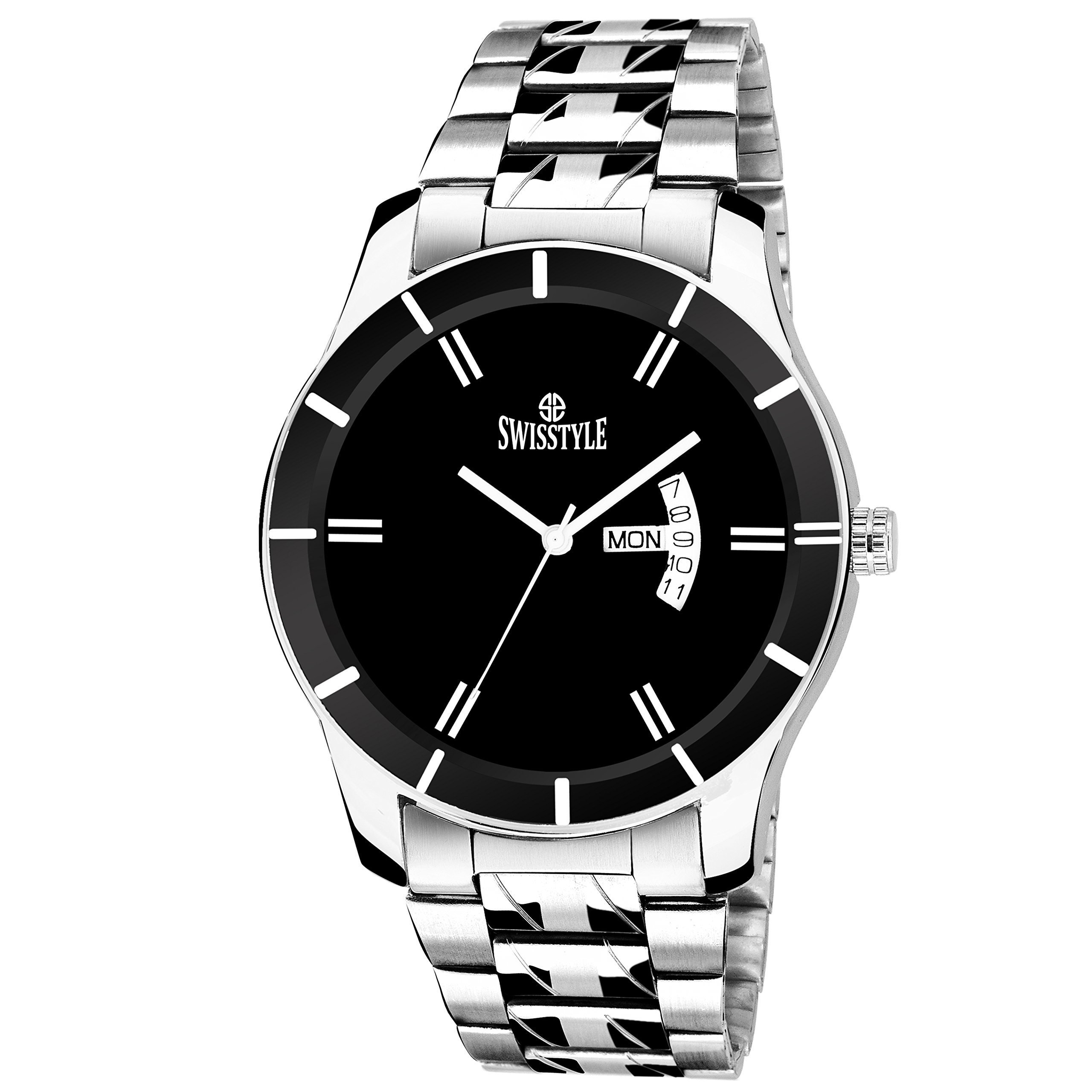 SWISSTYLE Anolog Black Dial Men Watch-SS-GR065-DD-CH (B07CJVKFG9) Amazon Price History, Amazon Price Tracker