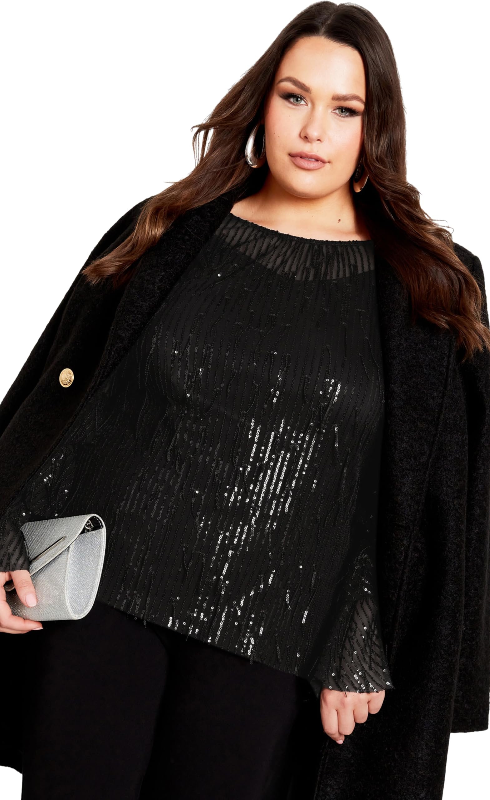 Avenue Women's Plus Size Nouveau Nights Top