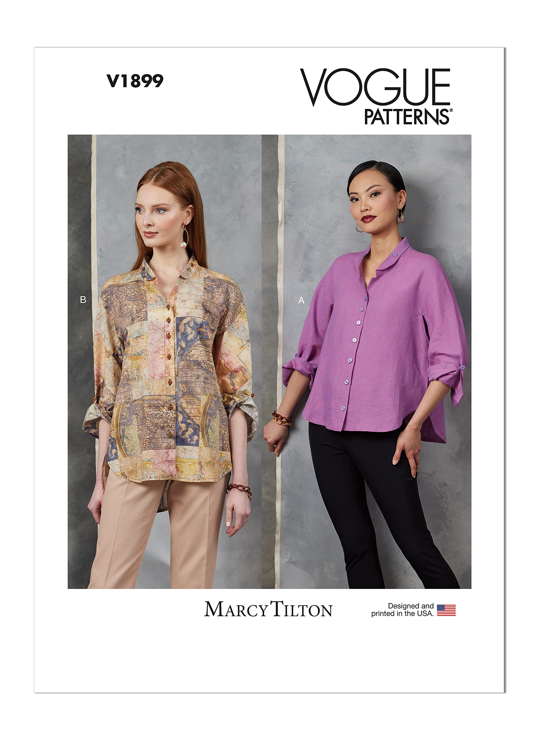 Patron Vogue Patterns L-XXL pour coudre un vêtement ajusté sans peine
