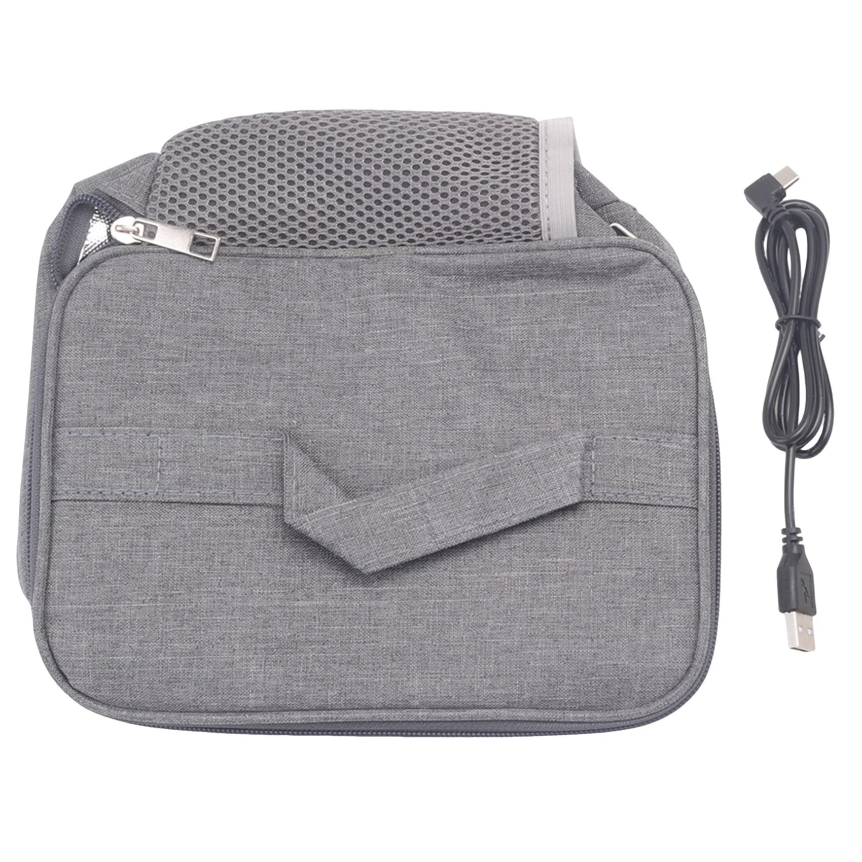 CTRLZS USB Portable Food Warmer Electric Lunch Box Bags Food Heating Bento Thermal Pouch Insulated Lunch Bag Without Display