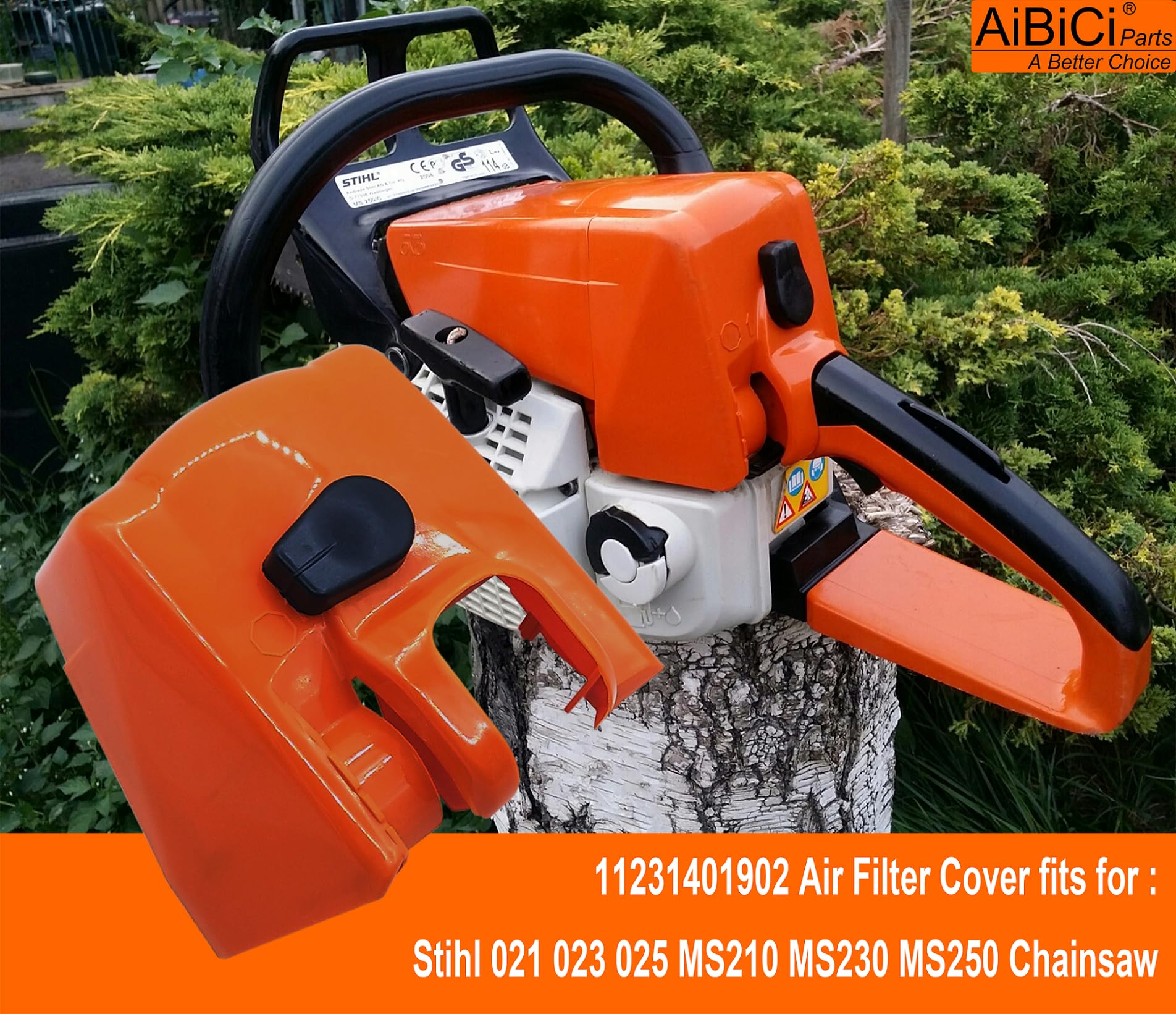 Kit Coperchio Filtro Aria Superiore In Alluminio Per Motosega Stihl 021, 023, MS210, MS230, MS250