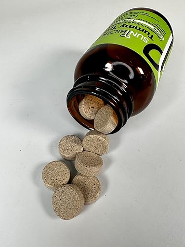 Miniatura 6 de Sunbiotics Tummy Tabs - Probiótico de vainilla con prebióticos 18 mil millones de UFC, 4 cepas probióticas, suplemento probiótico diario, sin OMG,