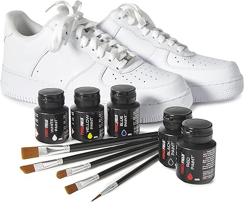 Miniatura 2 de Forcefield Kit de pintura unisex para adultos, negro, blanco, rojo, azul, amarillo, talla única de EE. UU, Negro, blanco, rojo, azul, amarillo