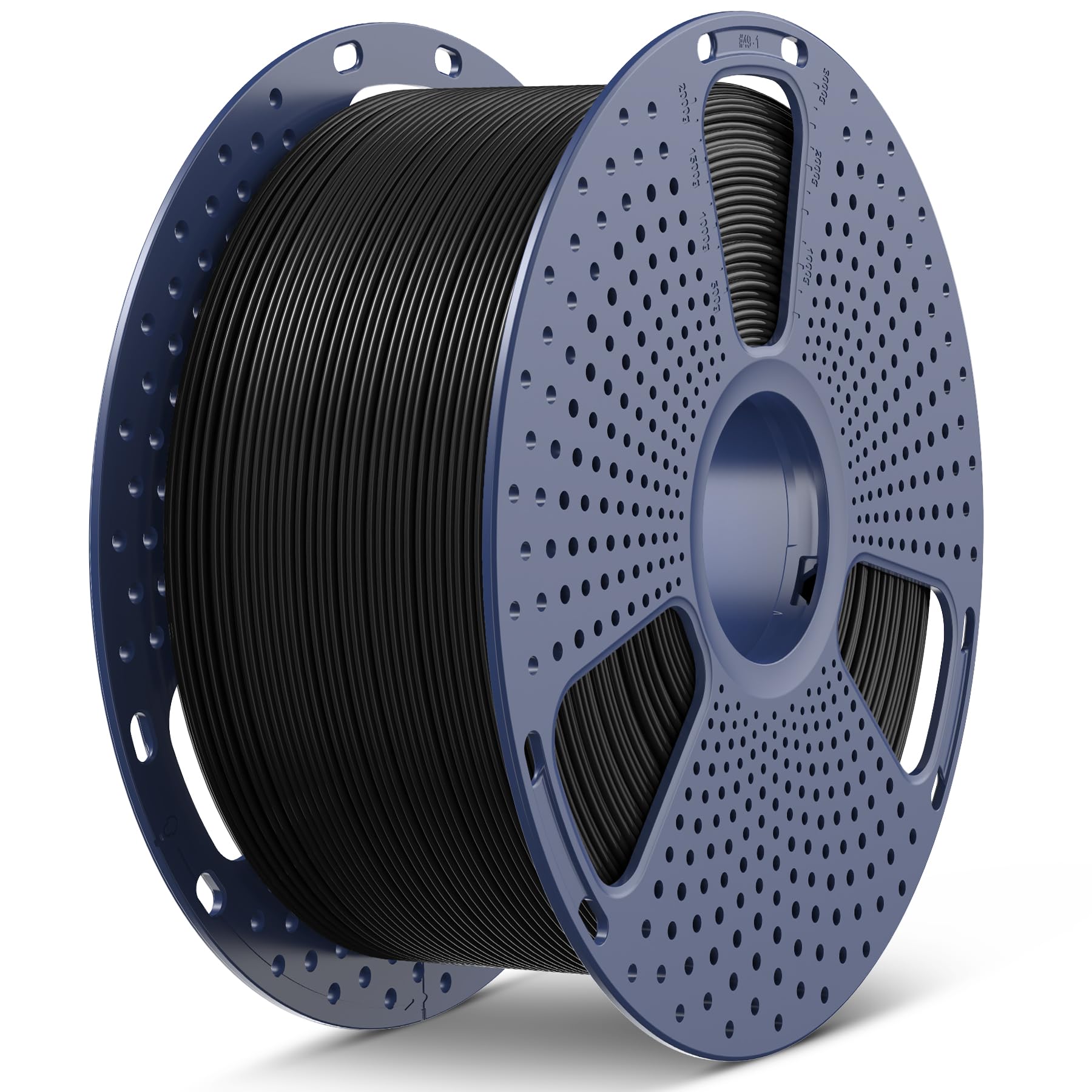 SUNLU PLA 3D Printer Filament, Large Spool, Black, 3KG