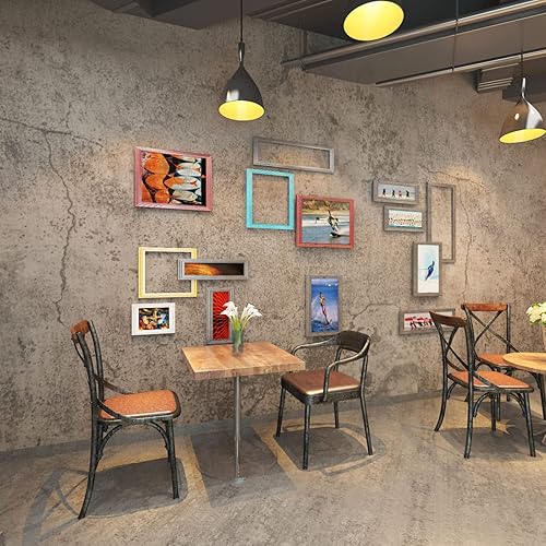 Miniatura 37 de Papel de contacto de hormigón gris grueso de 16 x 118 pulgadas para encimeras, papel tapiz de hormigón gris 3D para despegar y pegar, papel tapiz