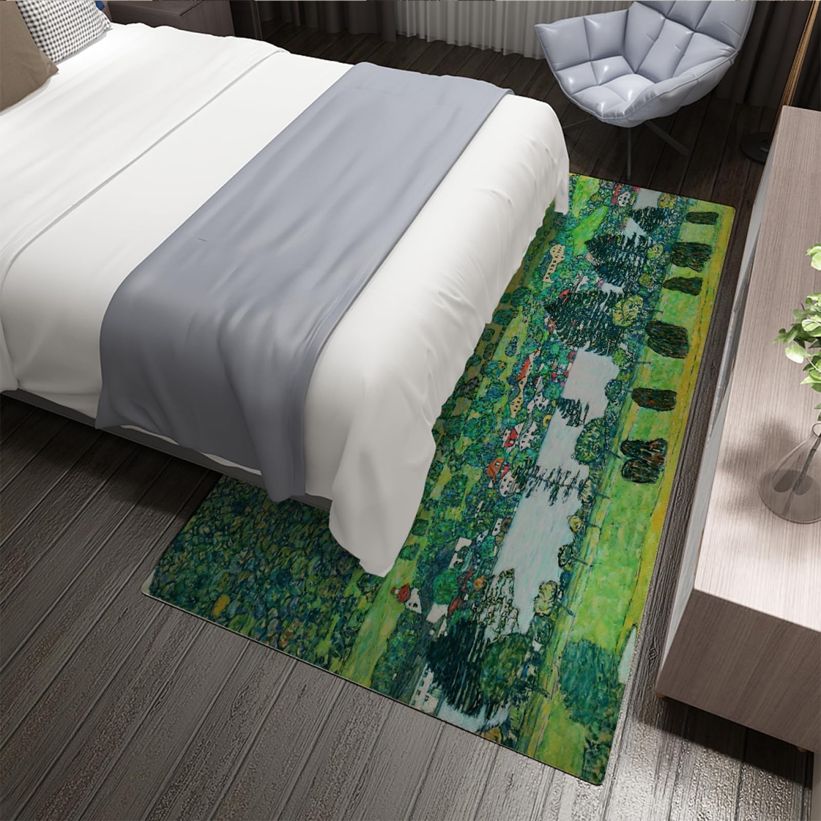Vloerkleed AVANOS roze 80 x 150 cm Wol