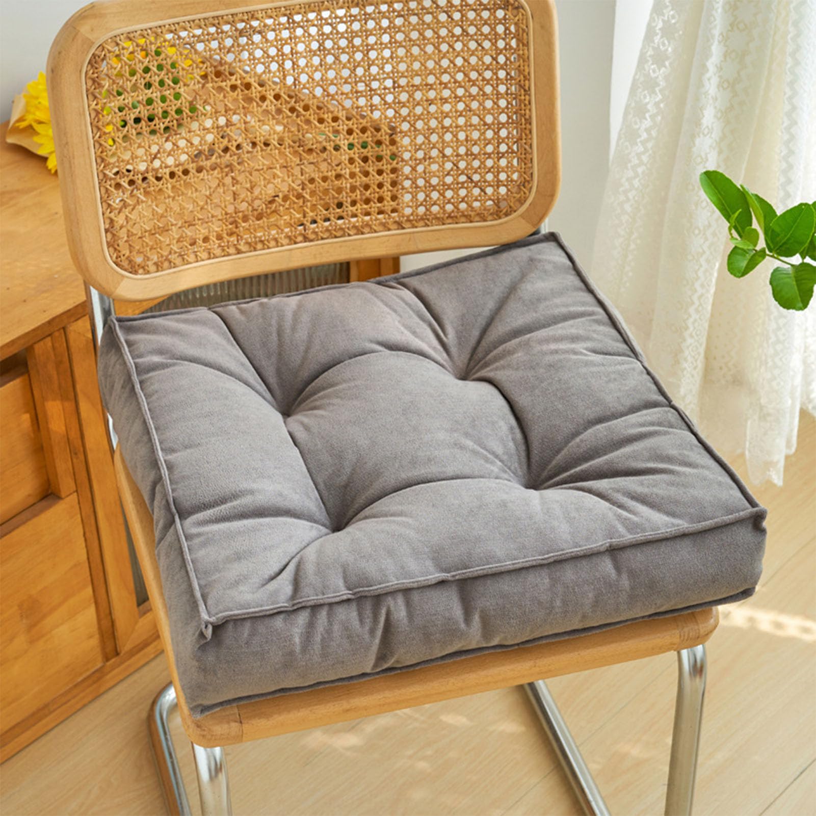 Coussin de chaise quatre trous anti-affaissement pour une assise confortable