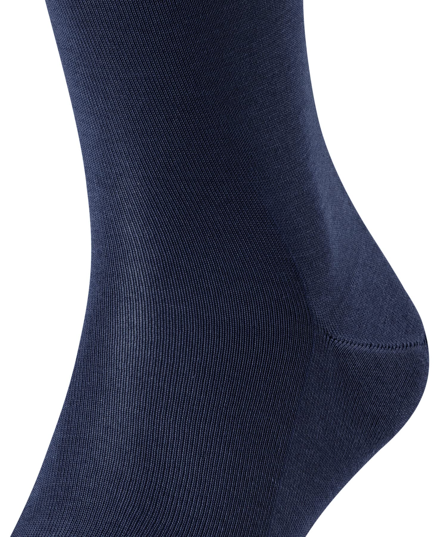 FALKE Mężczyźni Podkolanówki Tiago M Kh bawełna fil d´Écosse długie jednokolorowe 1 Para, Niebieski Royal Blue 6000, 45-46