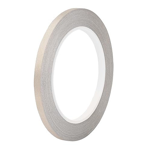 Miniatura 8 de Faraday - Cinta adhesiva de tela doble conductora para blindaje EMI, envoltura de arnés de cables, conexión a tierra, bloqueo de señal de