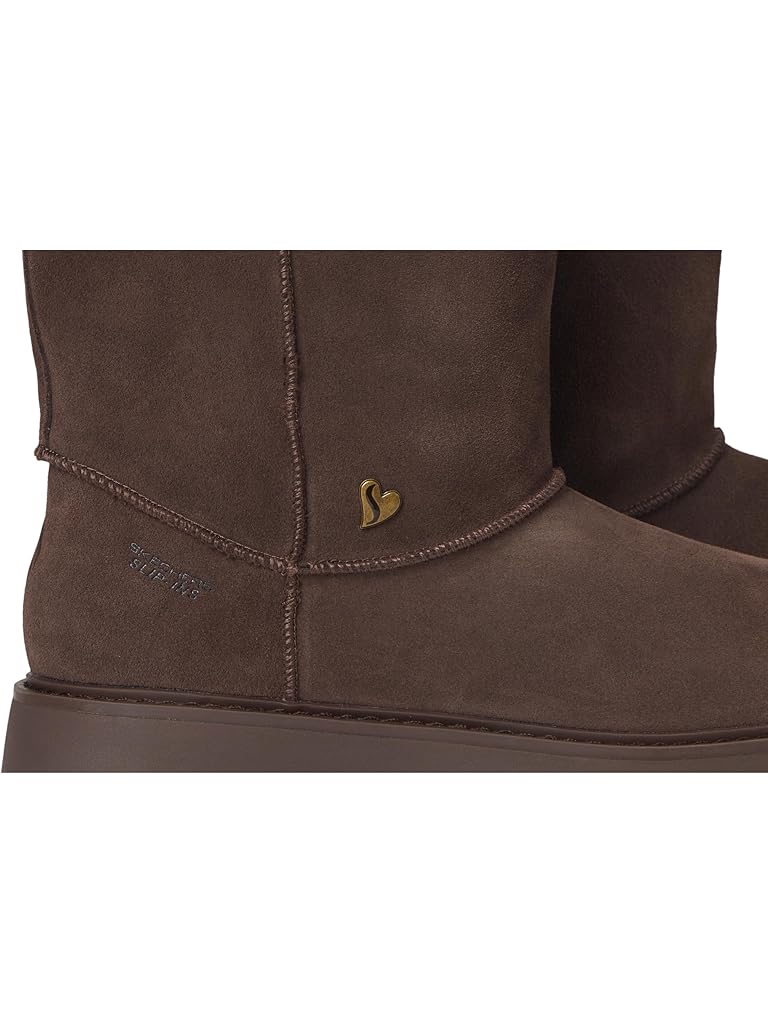 Brown SKECHERS Keepsakes Cozy - Cozy Mid Hands Free Slip-ins