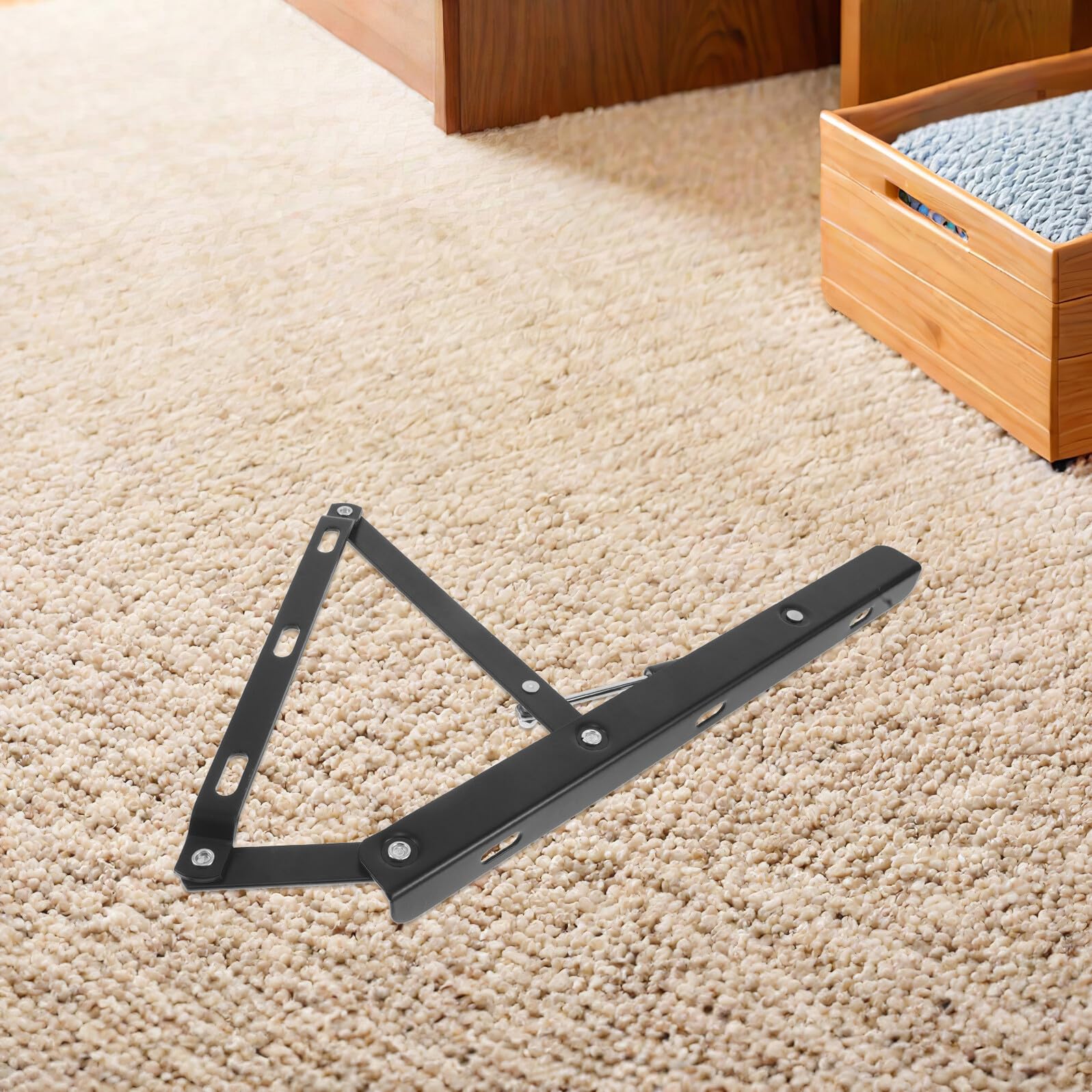 Cabilock Meccanismi di Supporto per Sollevamento Letto Aste Idrauliche Pneumatiche per Mobili Fai da Te Sollevatore Letto Kit di Sollevamento Hardware