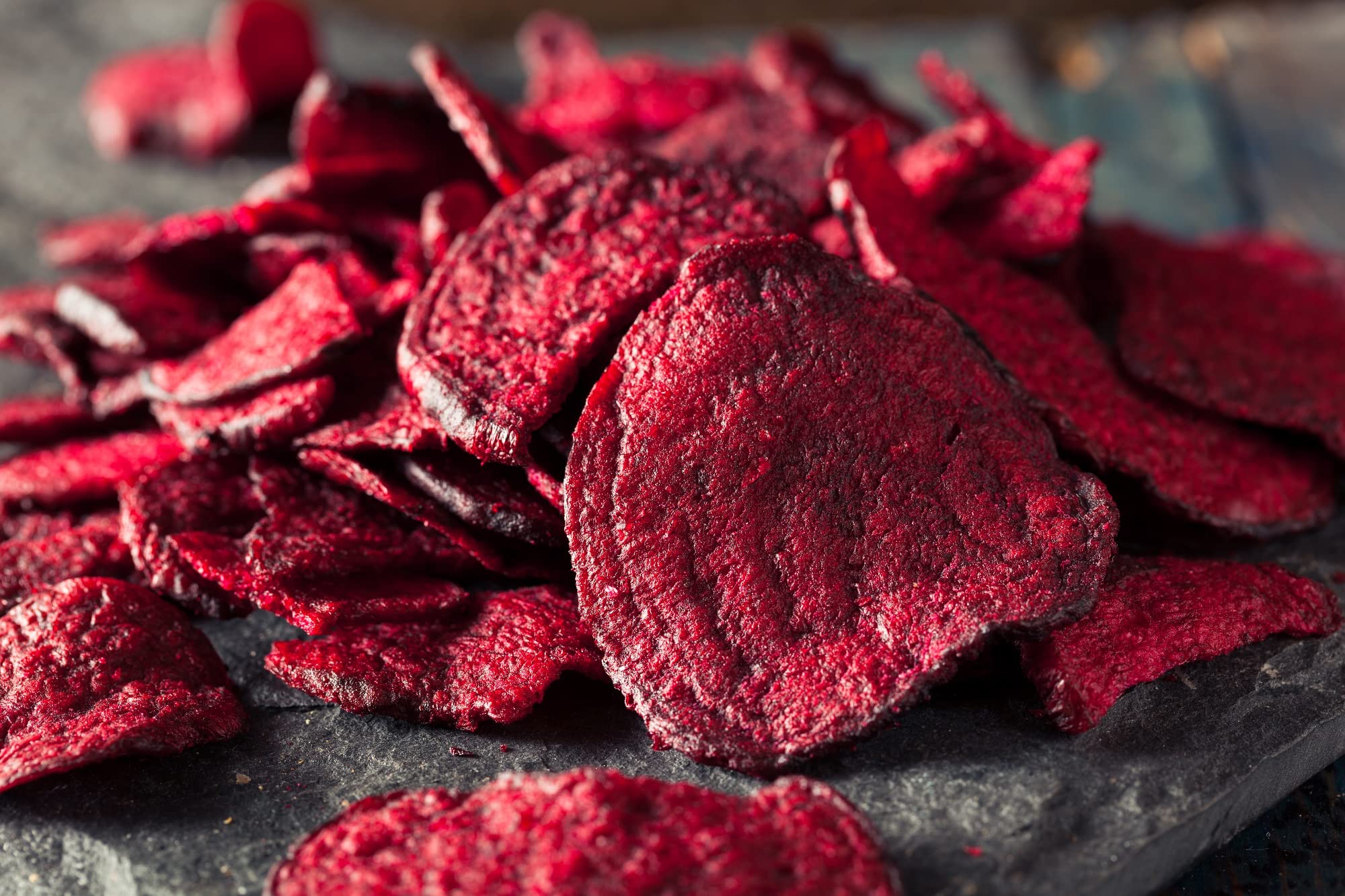 Mynatura Bio Rote Beete Chips I Rein pflanzlich I Salat I Snack I Kochen I Vegan I Im Beutel (3x 200g)