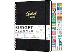 Budget Planner - Monthly Bill Organizer - Premium Hardcover