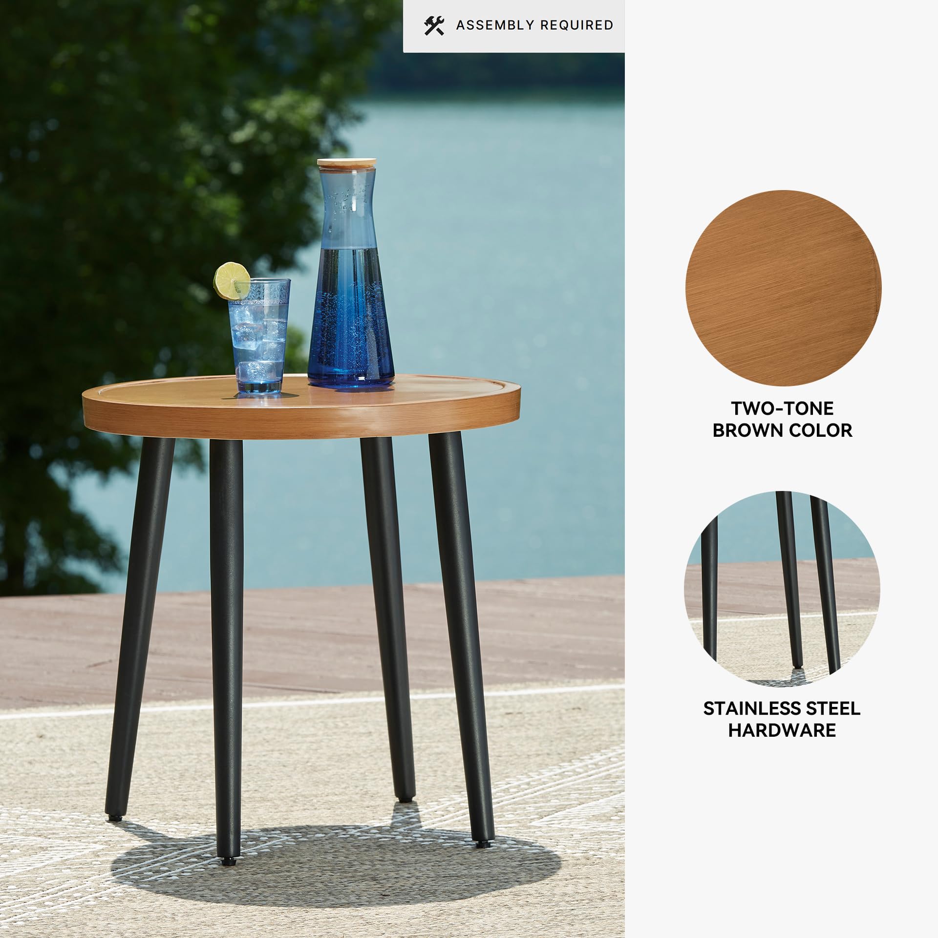 Amazon.com: Signature Design by Ashley Horizon Hall Outdoor End