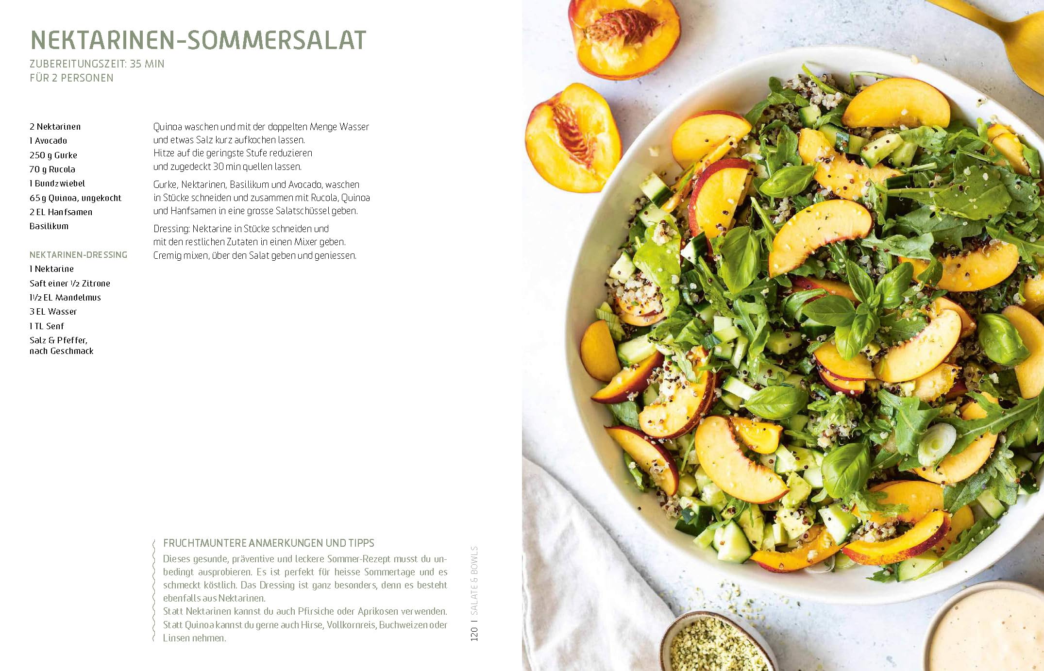Fruchtmuntere Küche: Pflanzenbasierte, gesunde, präventive & kreative Rezepte
