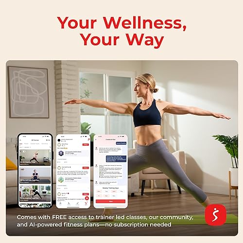 Miniatura 7 de Sunny Health & Fitness Alfombrilla de yoga antideslizante duradera, antidesgarros, ligera, soporte acolchado para yoga, pilates, ejercicios de