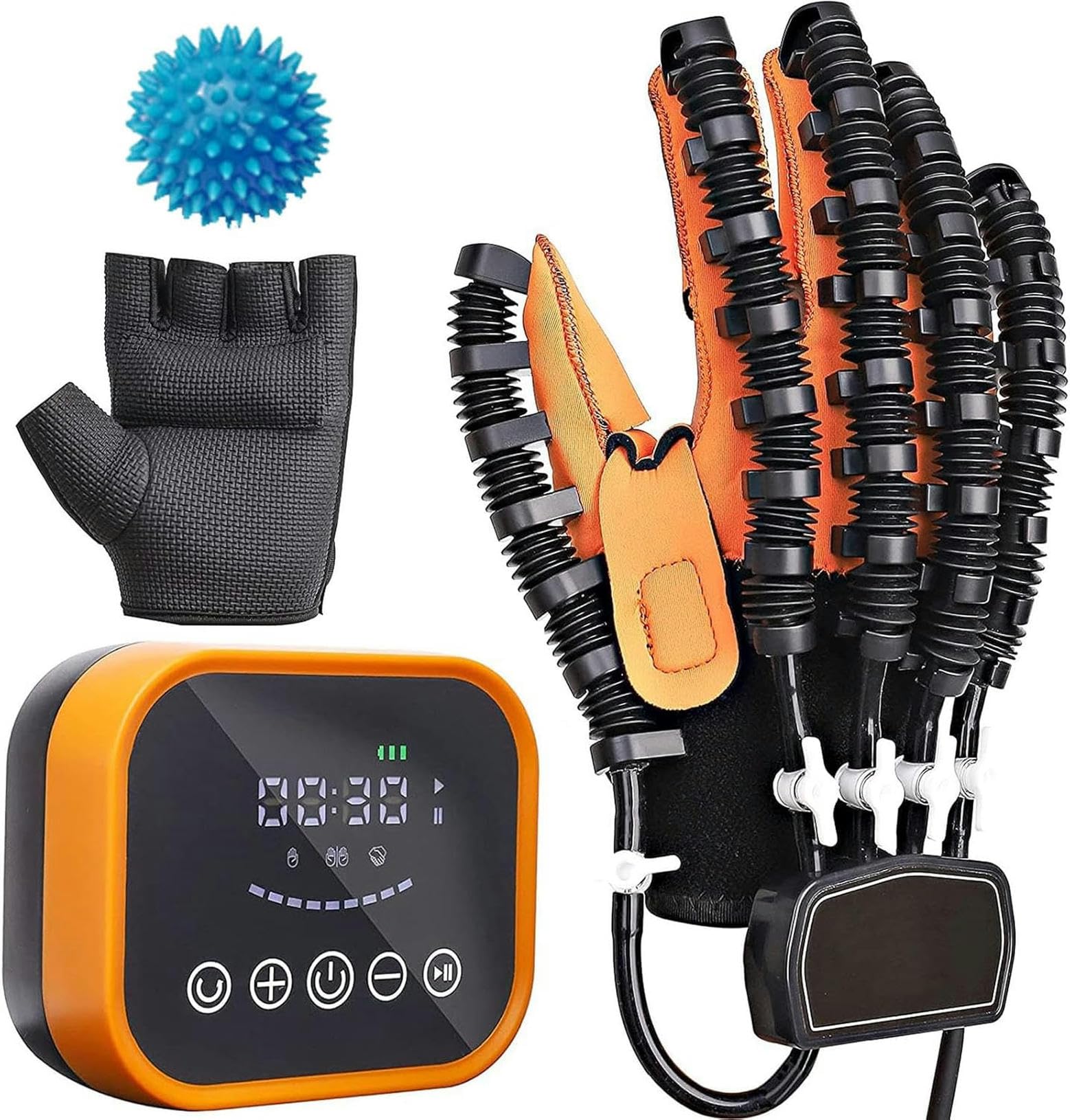 Gants de robot de rééducation pour hémiplégie AVC - Orthèse droite Taille S