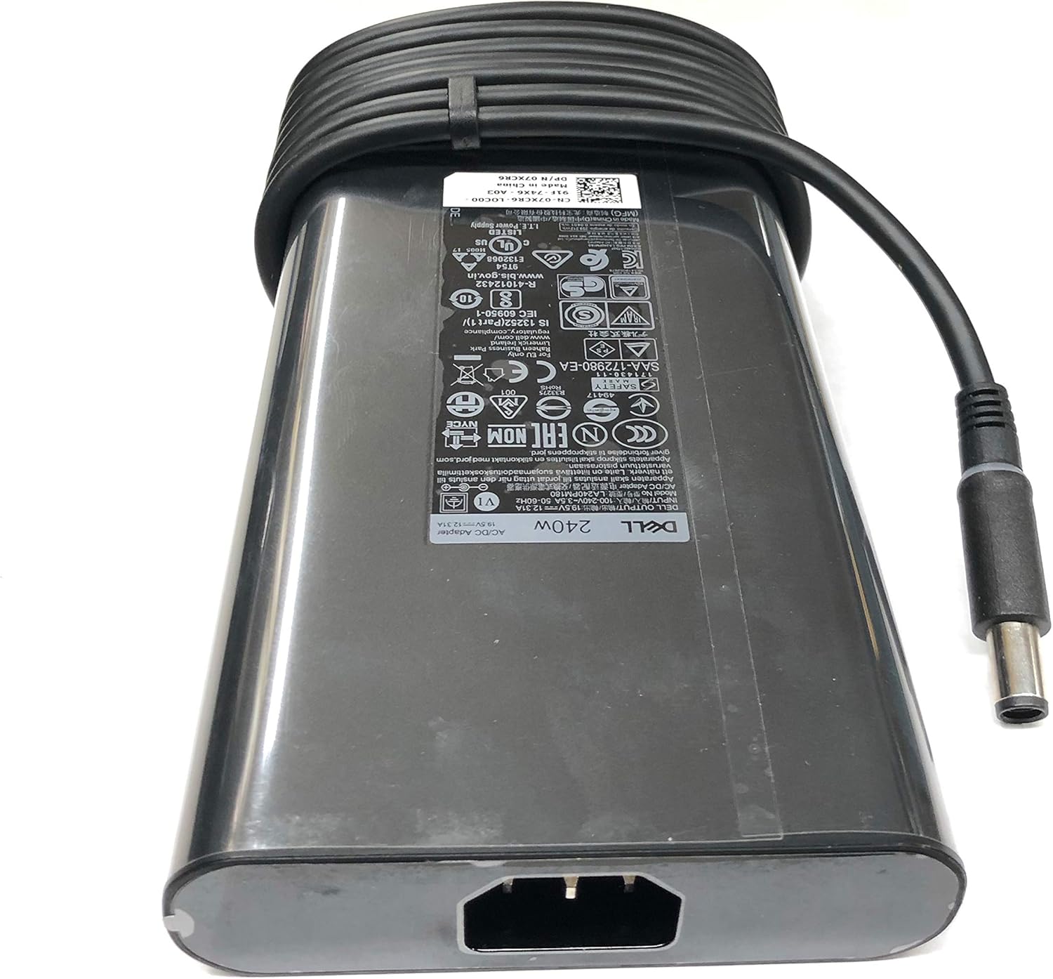40% оƒƒ Dіѕсоunt Dell New Slim Style 240W AC Adapter for Dell Precision 7730, 100% Compatible with P/N: LA240PM180, 7XCR6, 07XCR6, DA240PM180, 0RYJJ9, RYJJ9, 8N2T2, 450-AGCX.