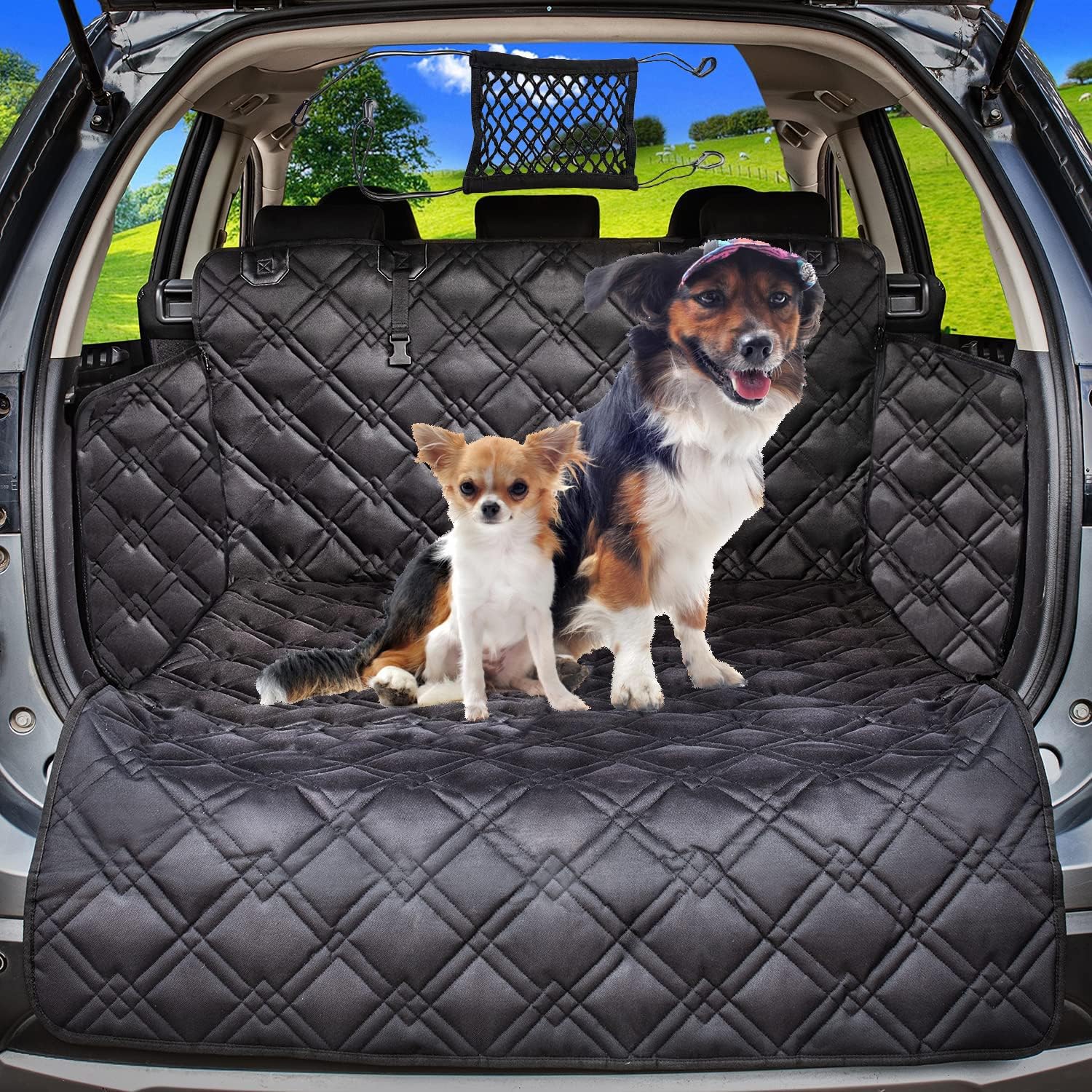 SUV Cargo Liner for DogsCar Trunk Cover Pet Cargo Seat Cover Large