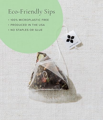 Miniatura 5 de Art of Tea  Té Verde con Menta  12 Bolsitas de Té en Forma de Pirámide