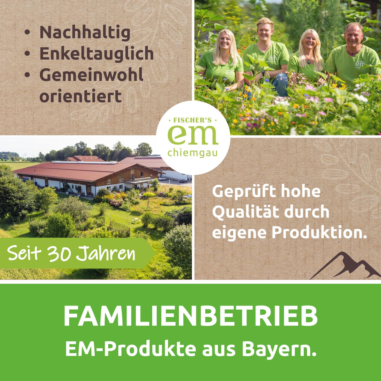 EM-Chiemgau RoPro-Streu - Carbón vegetal (3 L, activador de raíces, activador de suelo y acelerador de compostaje [preactivado con microorganismos efectivos] para Terra Preta, Bokashi, desarrollo de