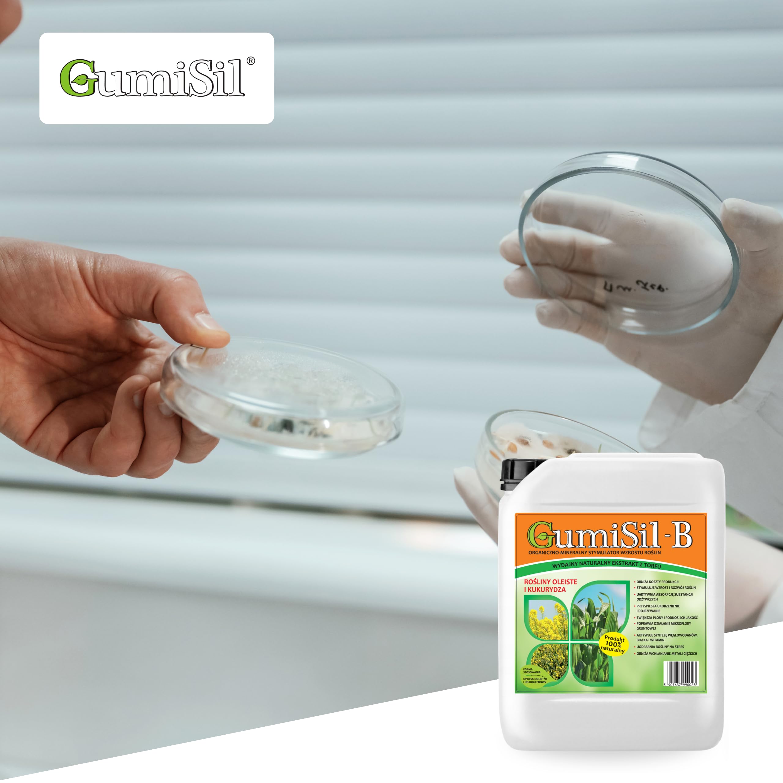 B – Biostymulator do Roślin Oleistych i Kukurydzy – 10L