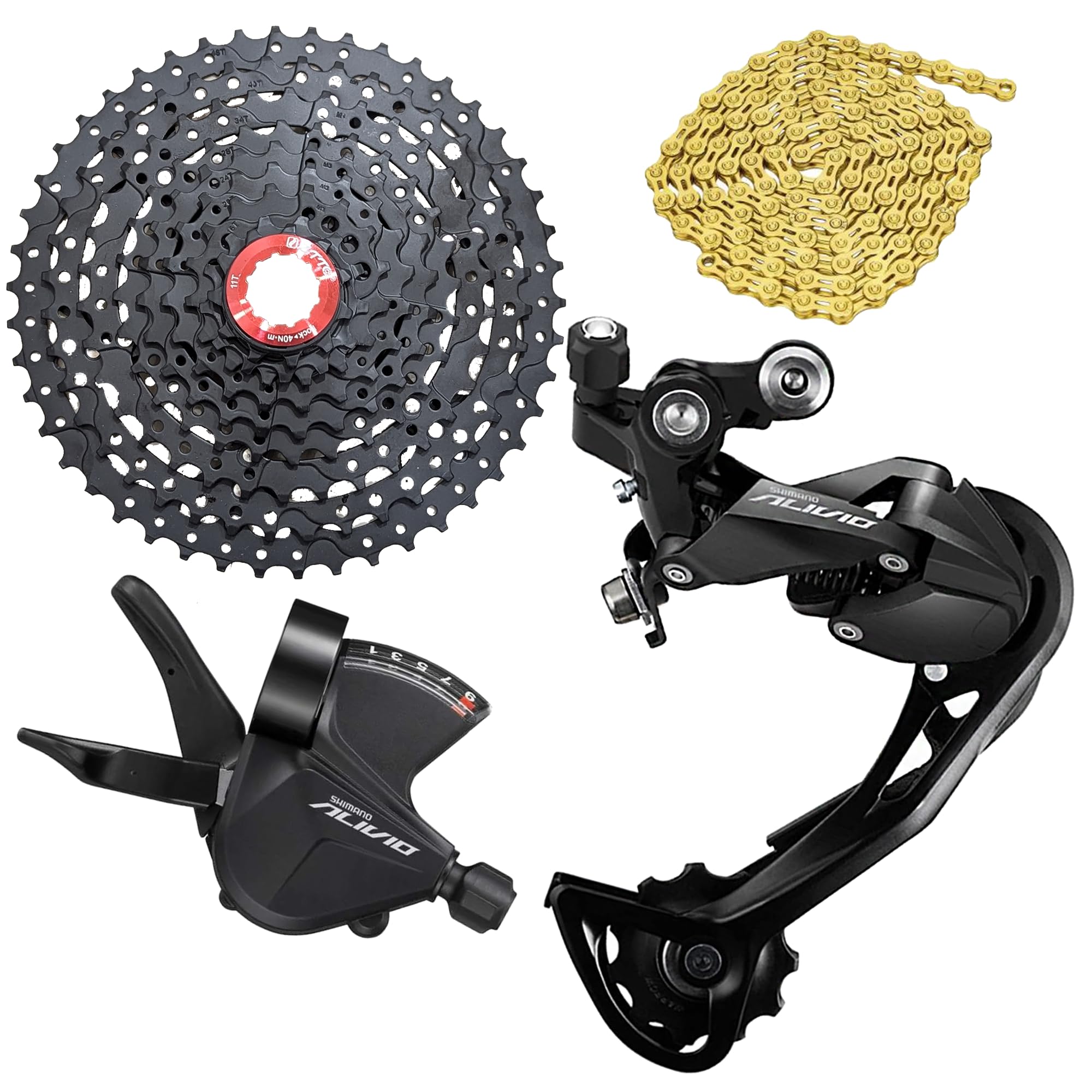 Shimano Alivio Groupset for Mountain/Road Bike with Alivio
